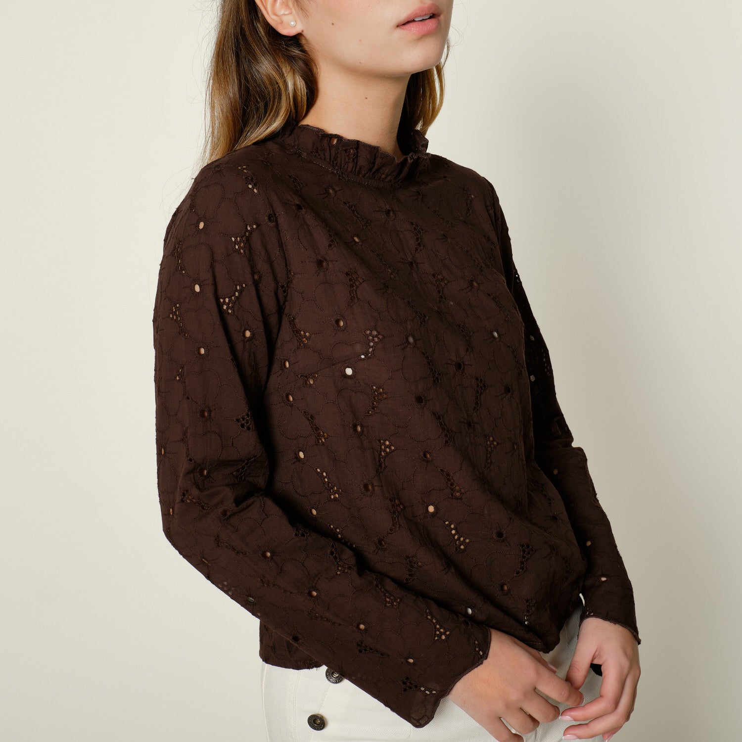 Blusa Ornella Marron