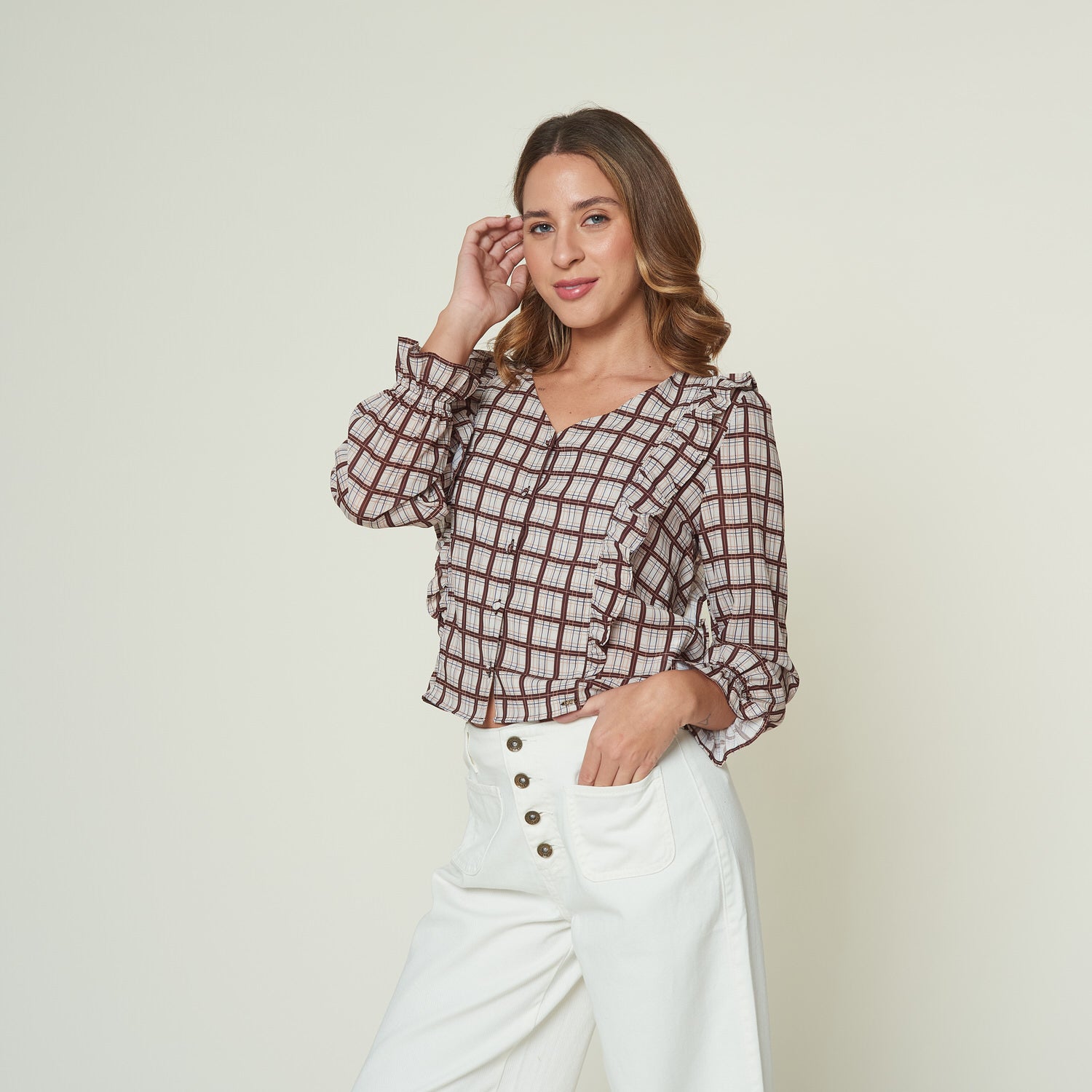 Blusa Osamira Print