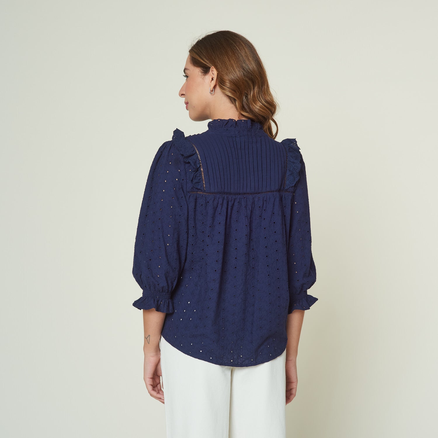 Blusa Ostra Azul
