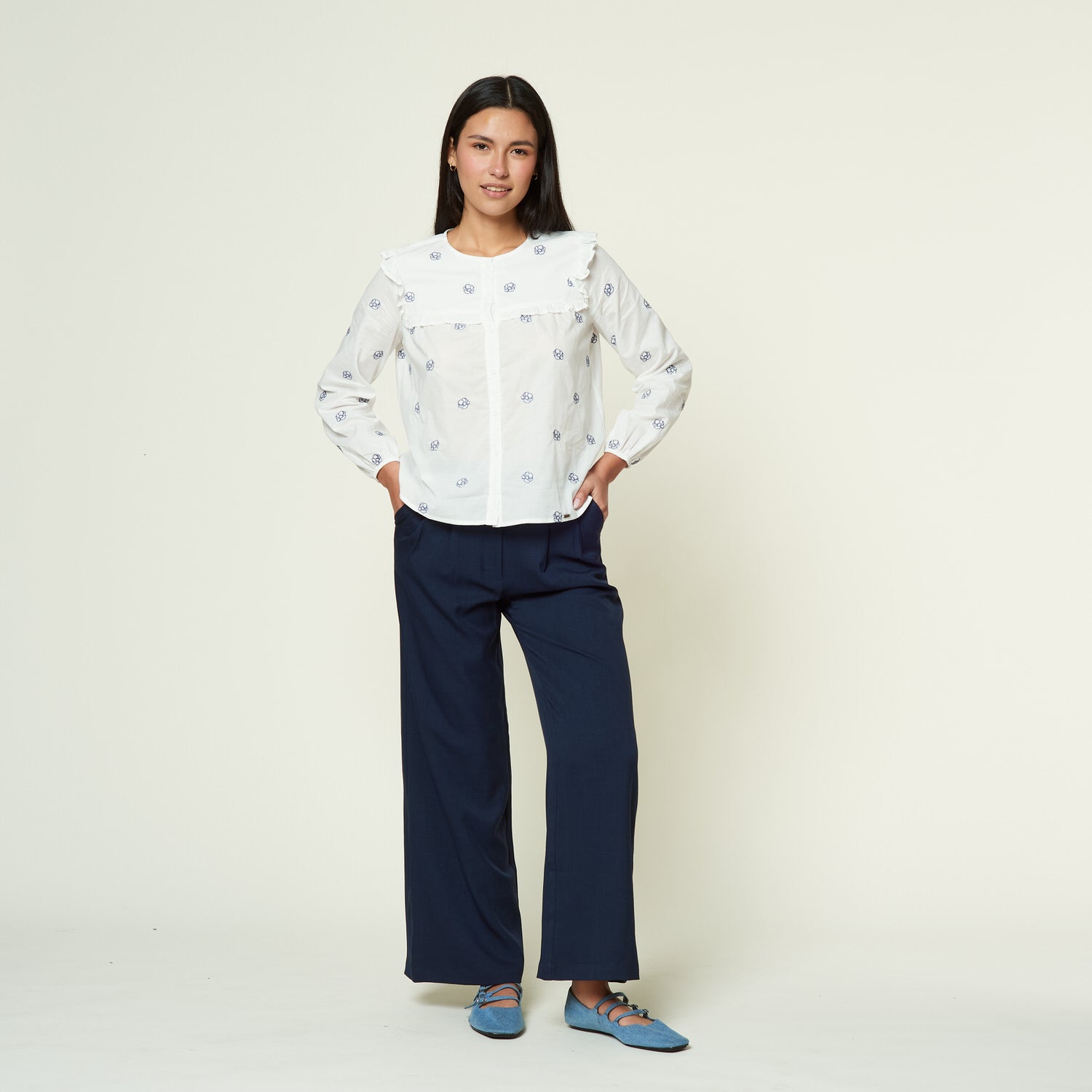 Blusa Pandora Hueso