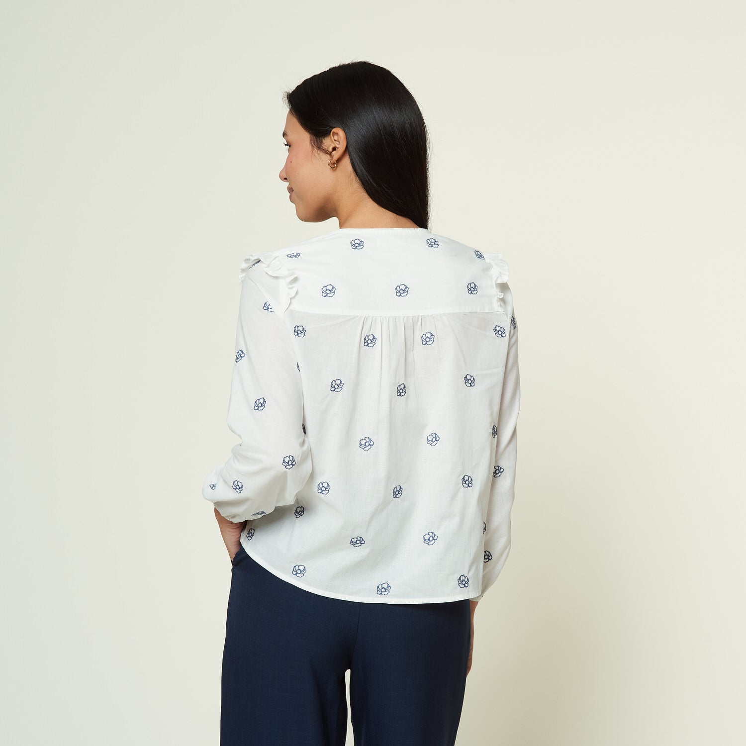 Blusa Pandora Hueso