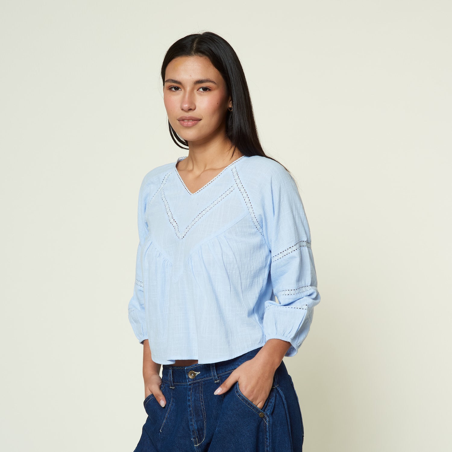 Blusa Patty Celeste