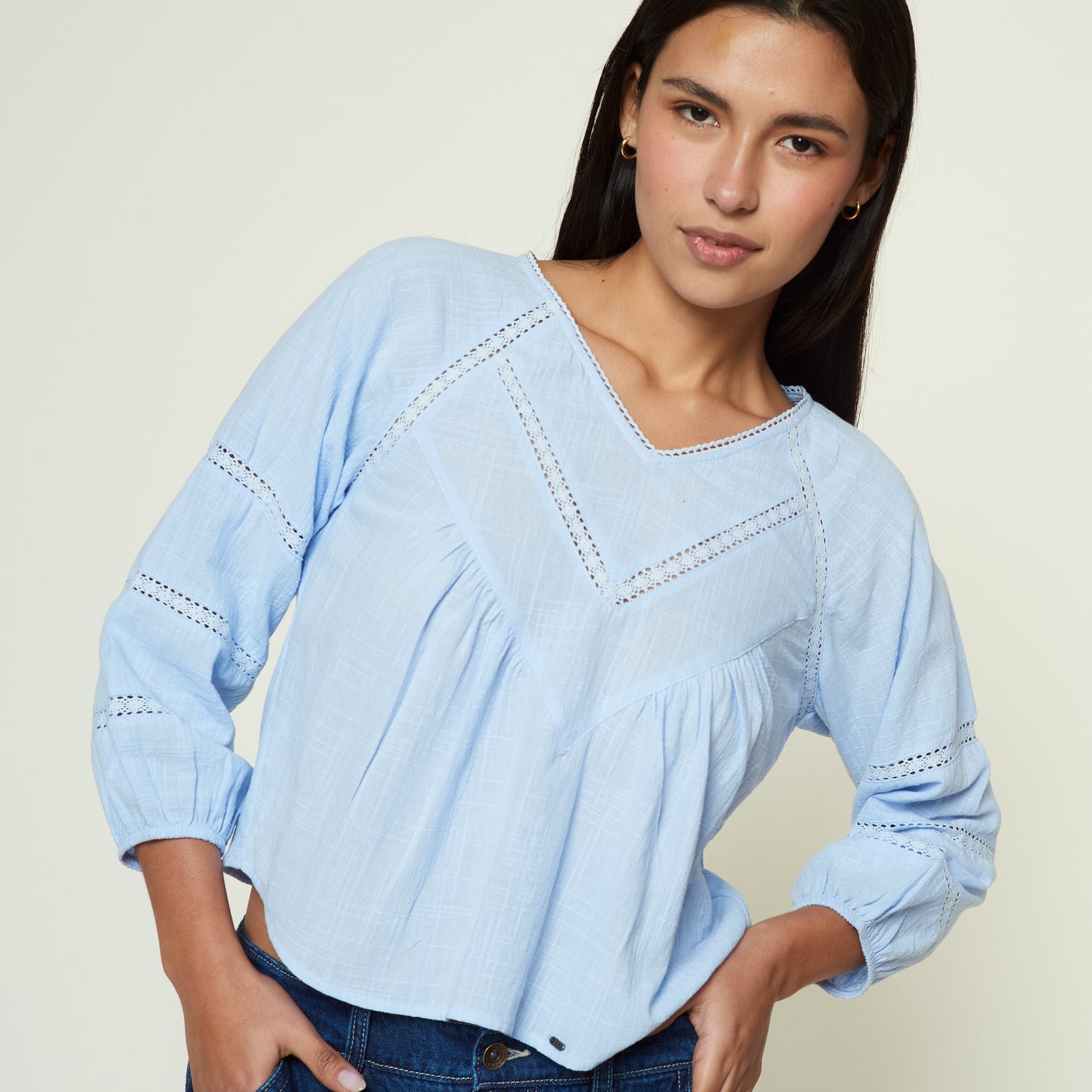 Blusa Patty Celeste