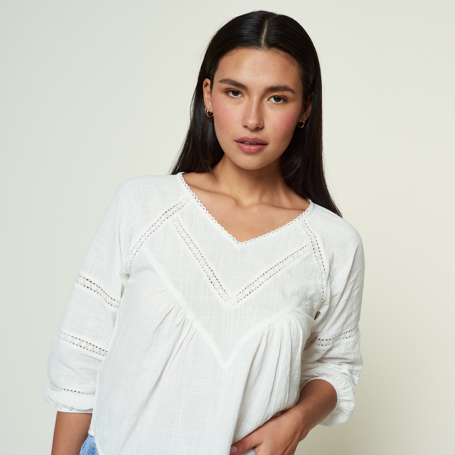 Blusa Patty Hueso