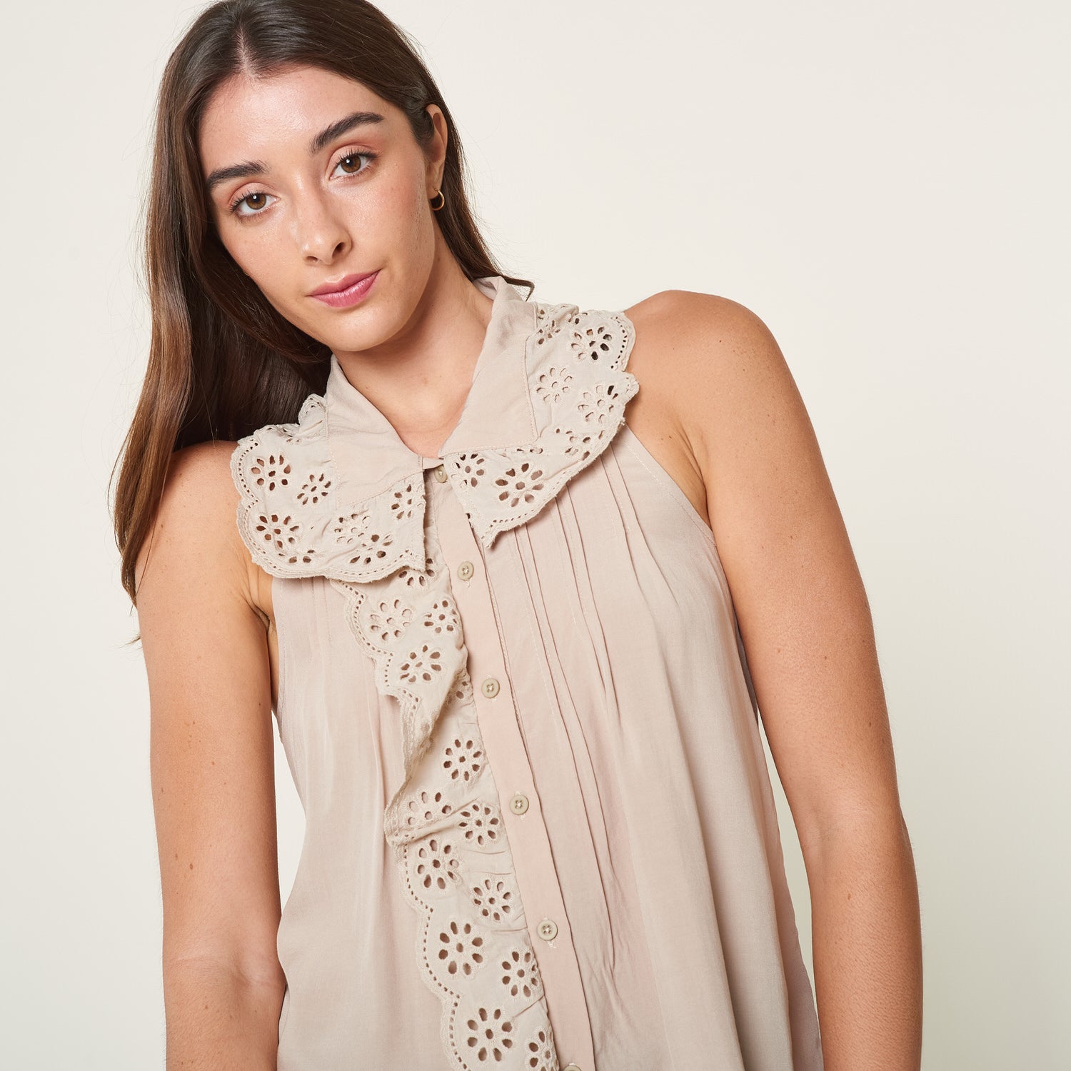 Blusa Raffaela Beige