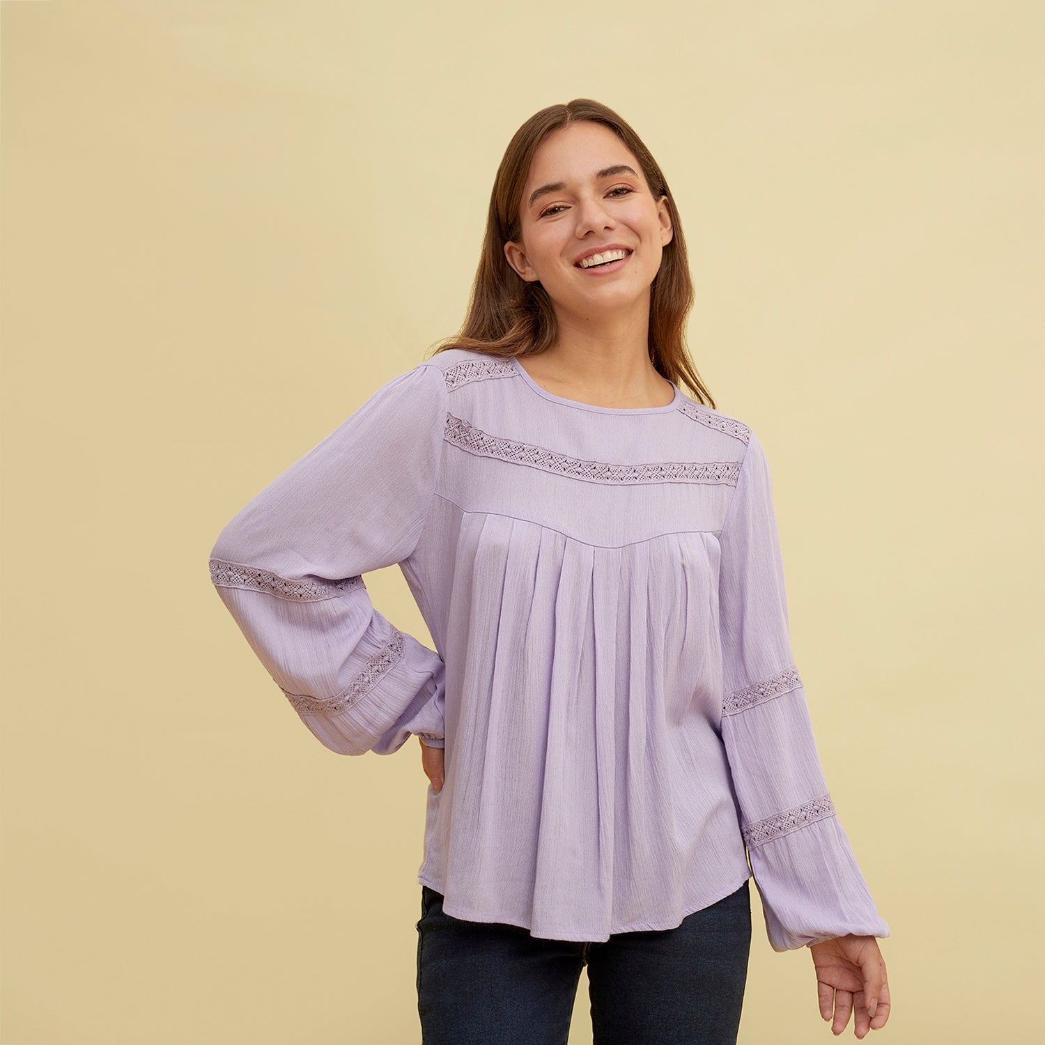 Blusa Regina Lila