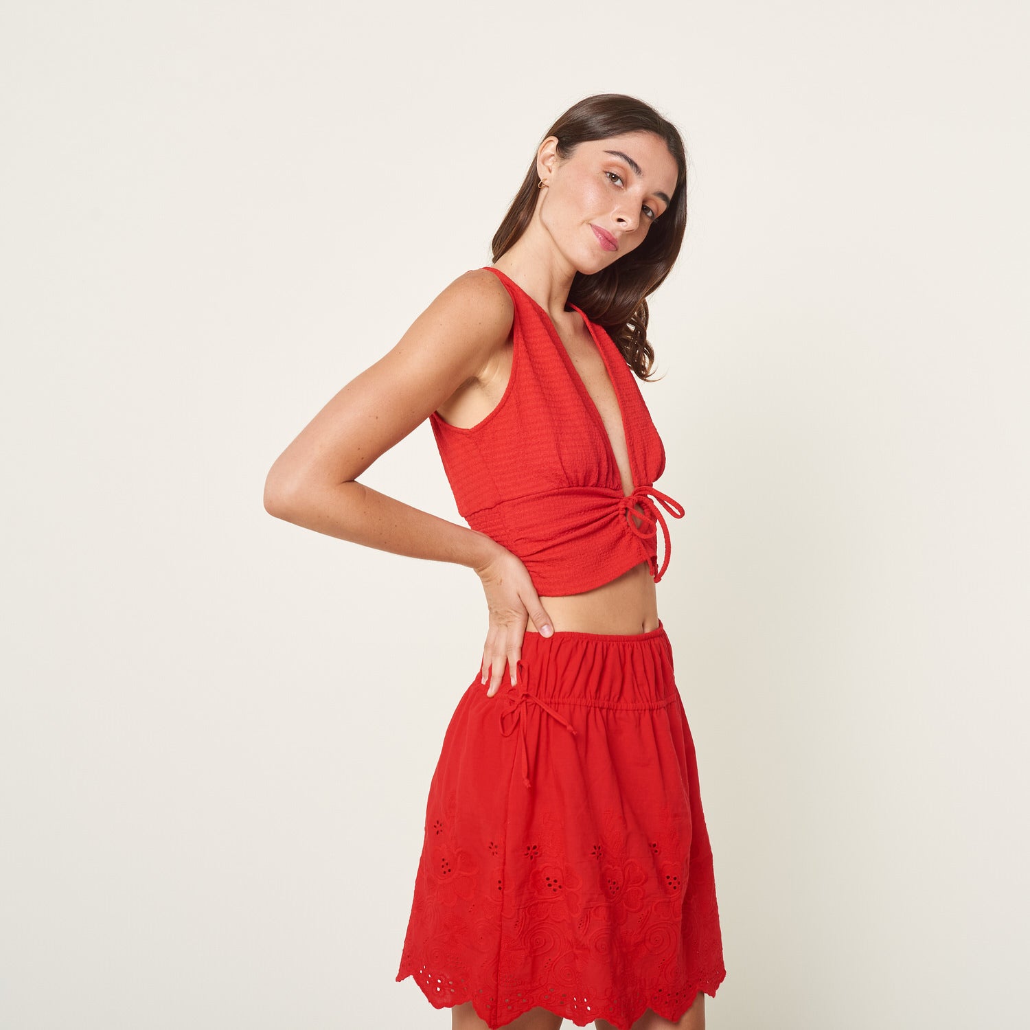 Blusa Roberta Rojo