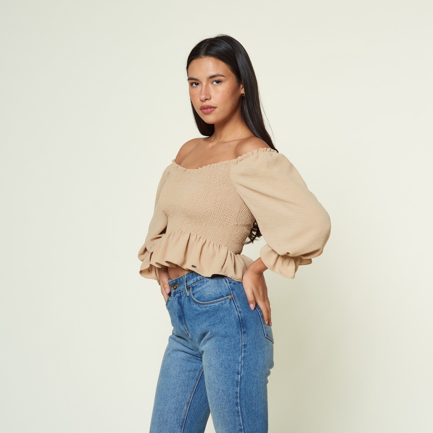 Blusa Teresa Beige