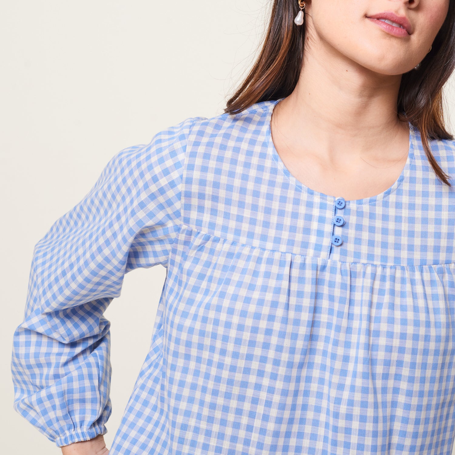 Blusa Vala Celeste