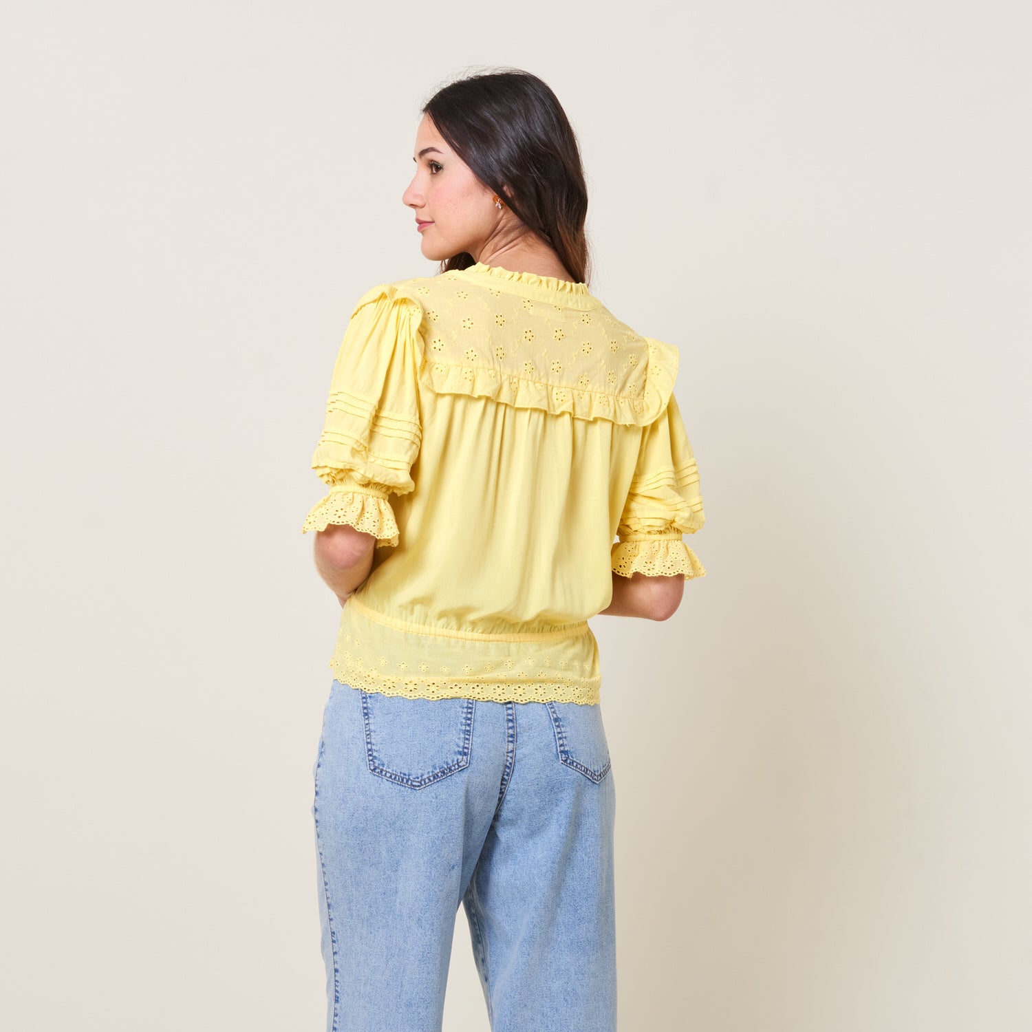Blusa Valentina Amarillo