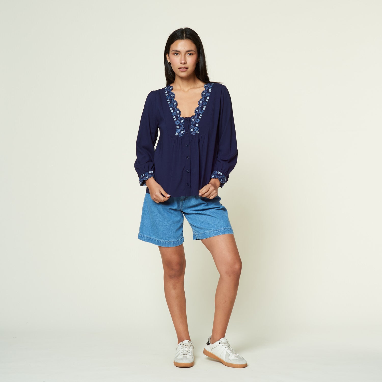 Blusa Vega Azul