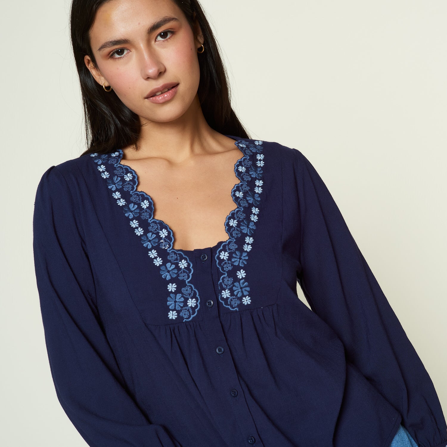 Blusa Vega Azul