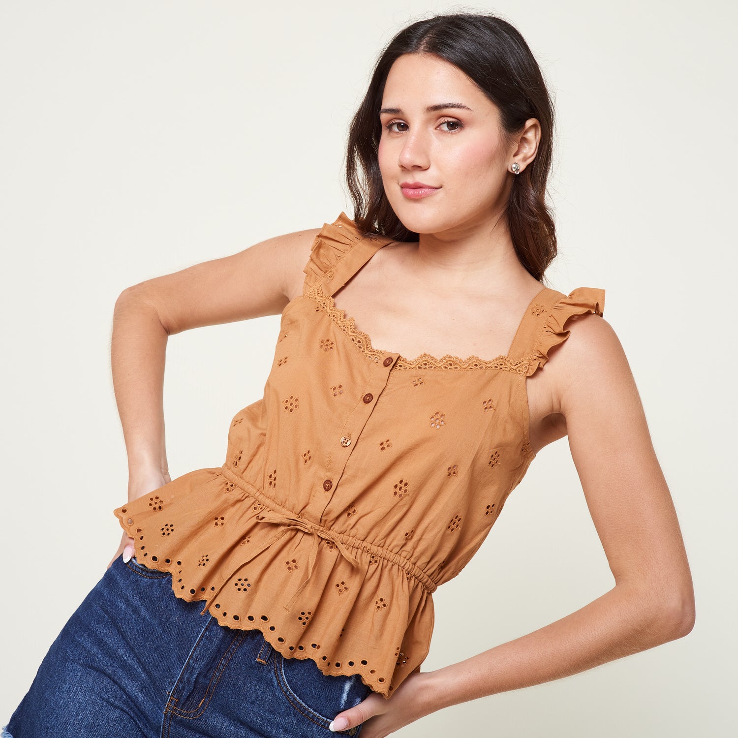 Blusa Verona Camel