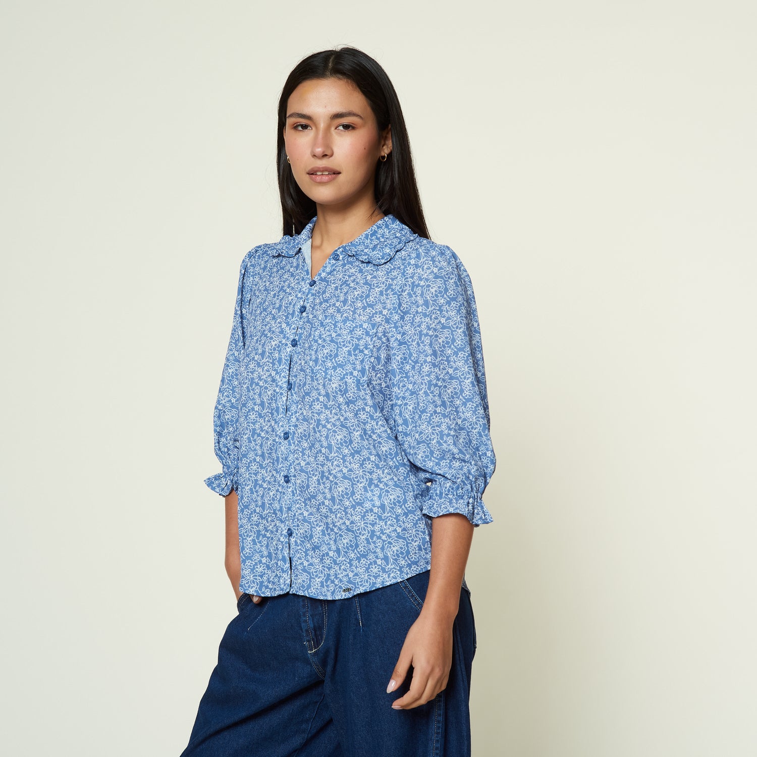 Blusa Vibrant Print