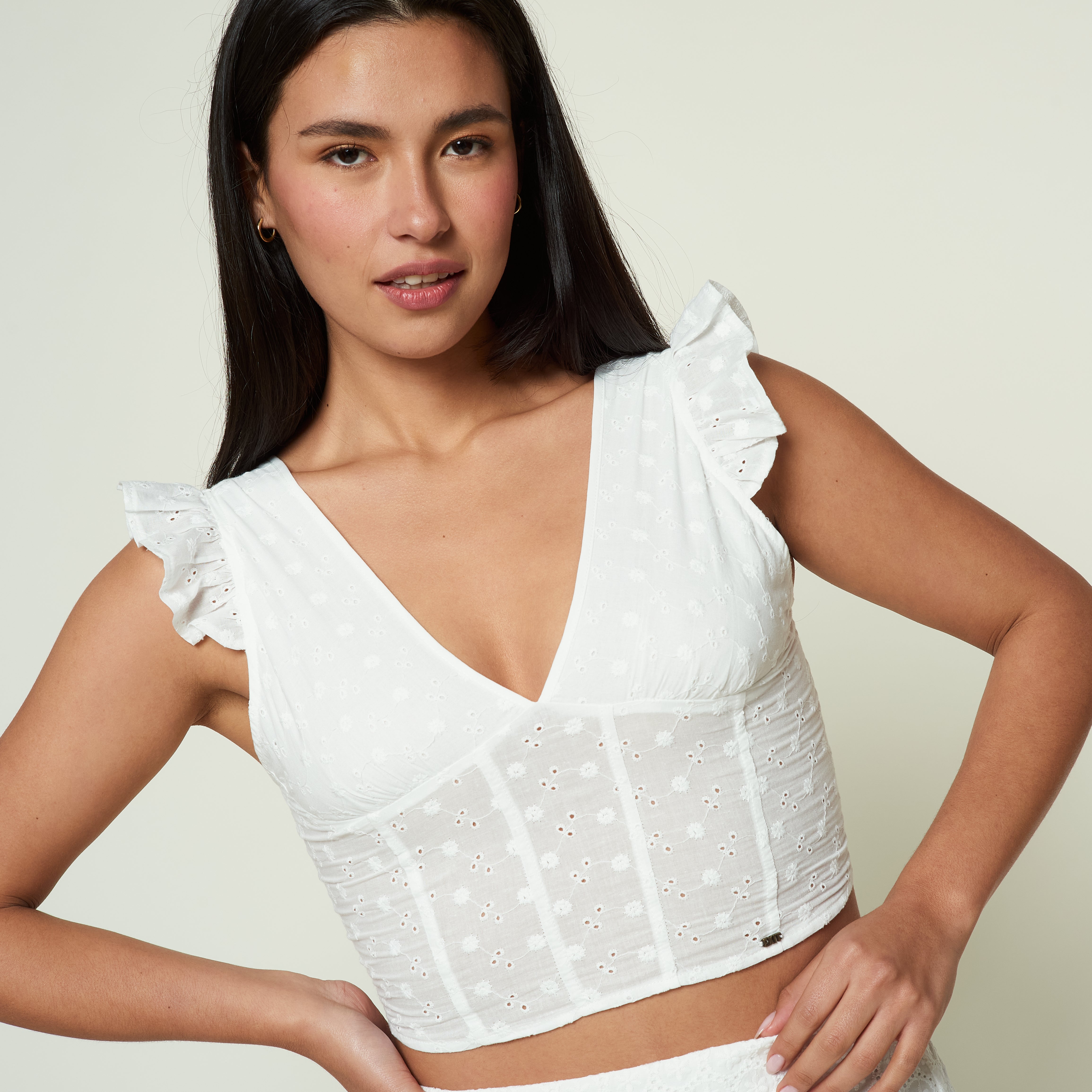 Blusa Vienna Hueso