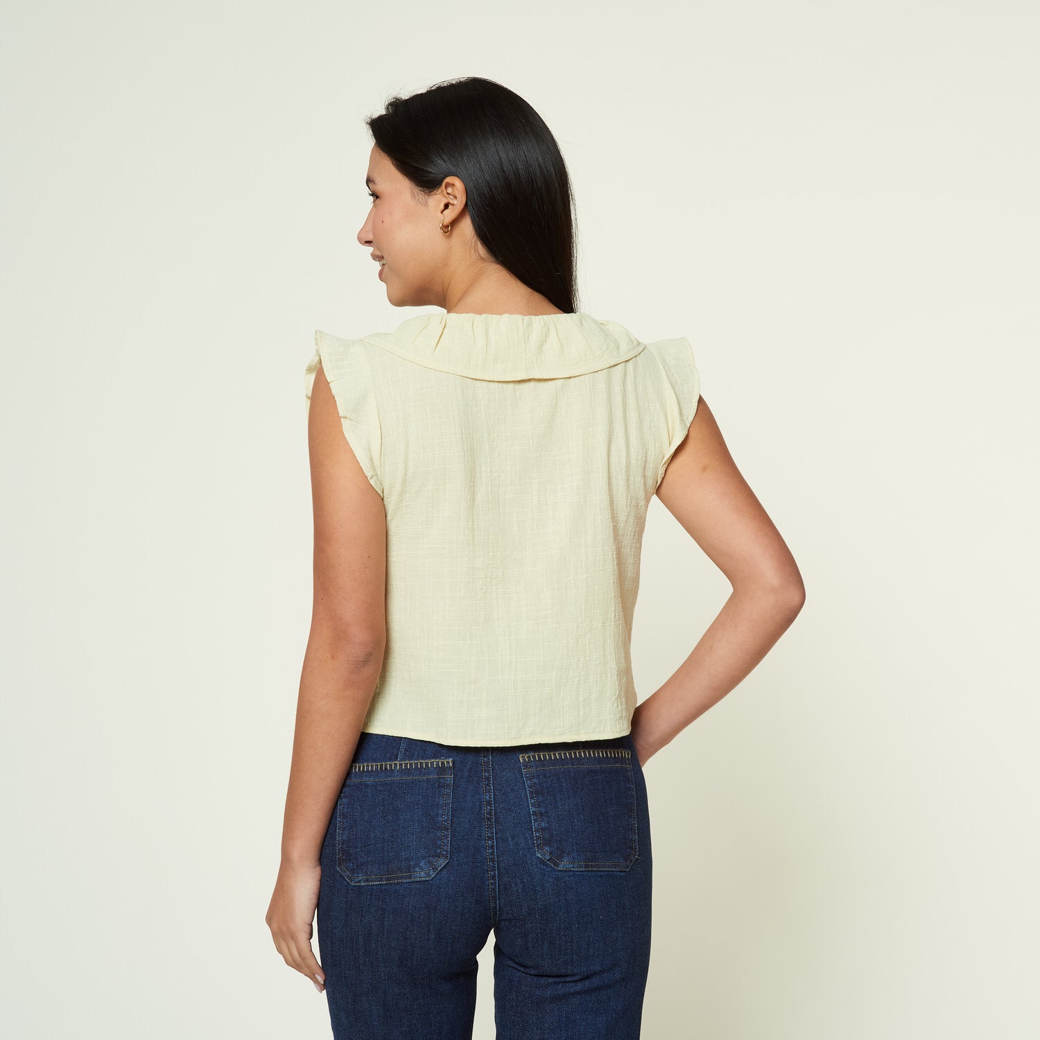 Blusa Violeta Amarillo