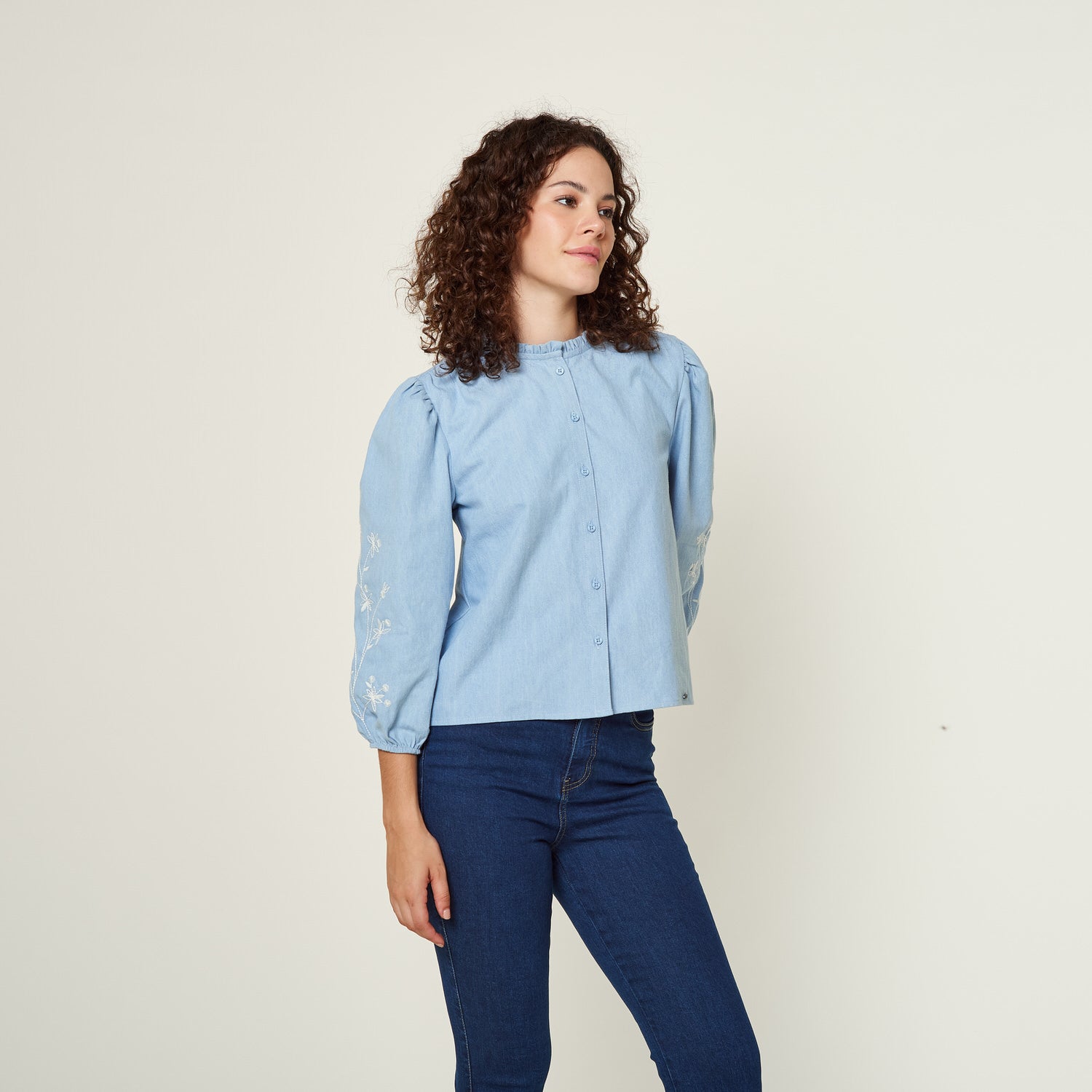 Blusa Yanela Celeste