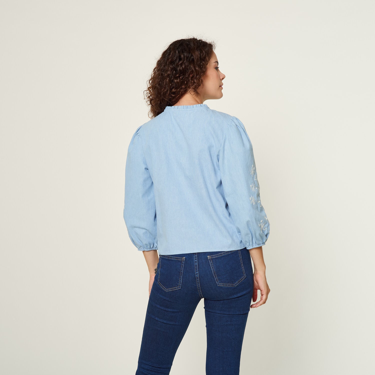 Blusa Yanela Celeste