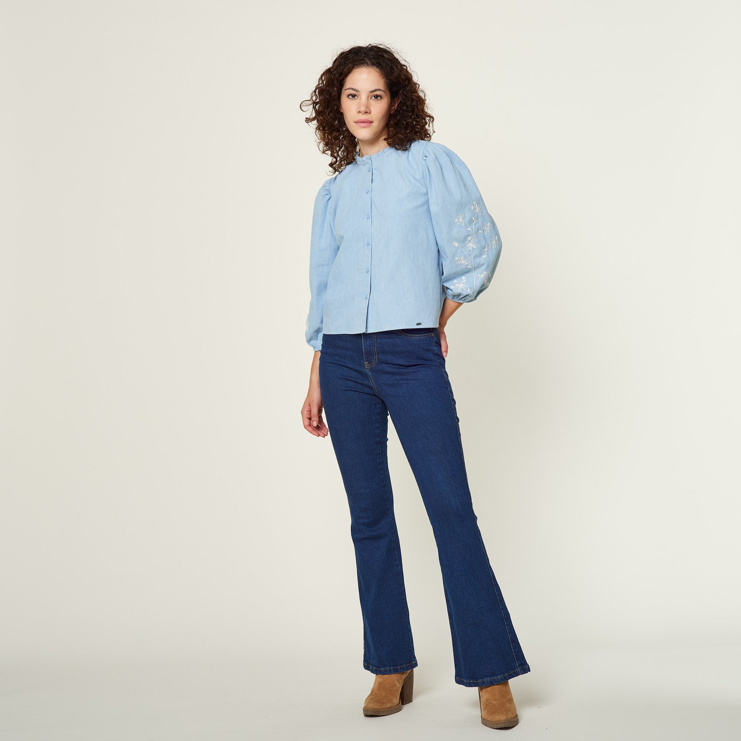 Blusa Yanela Celeste