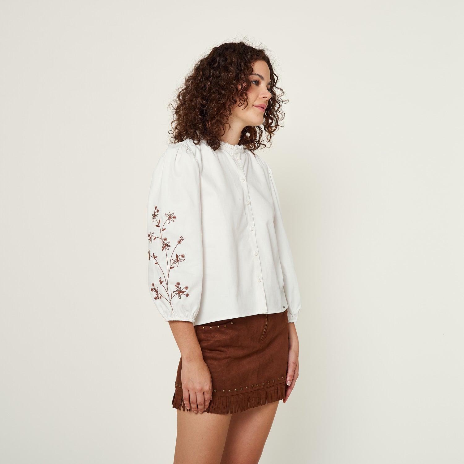 Blusa Yanela Hueso