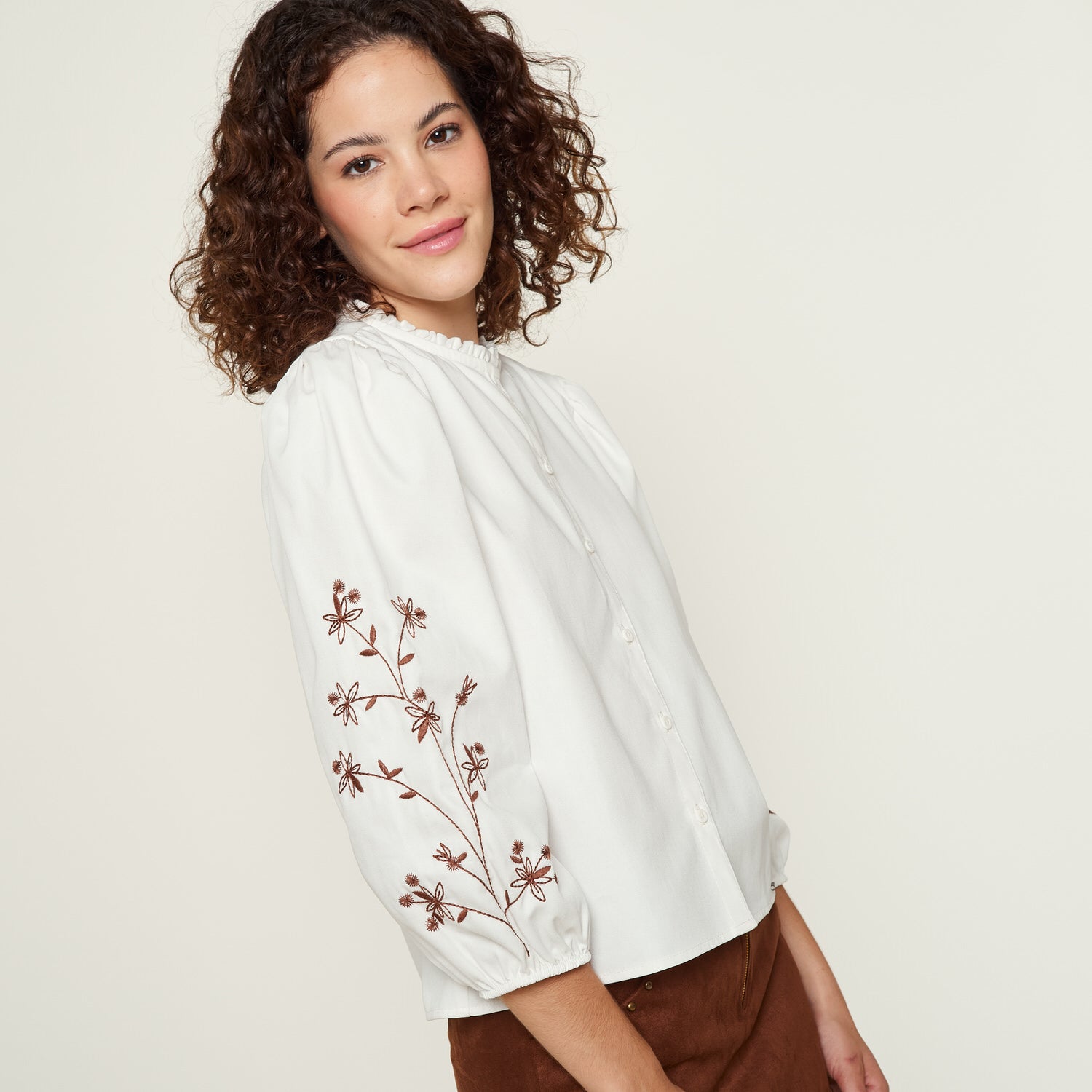 Blusa Yanela Hueso