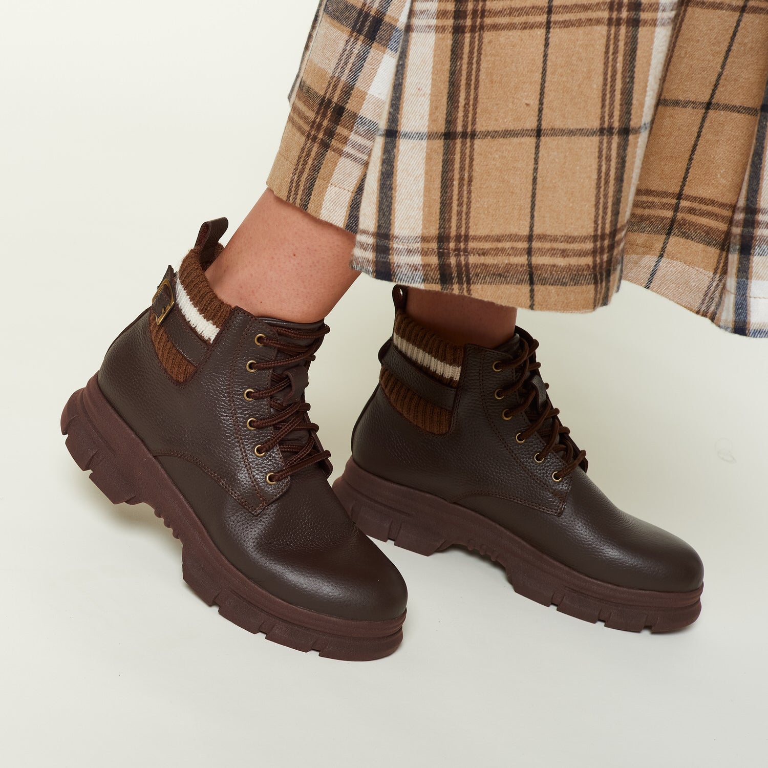 Botin Alfreda Marron
