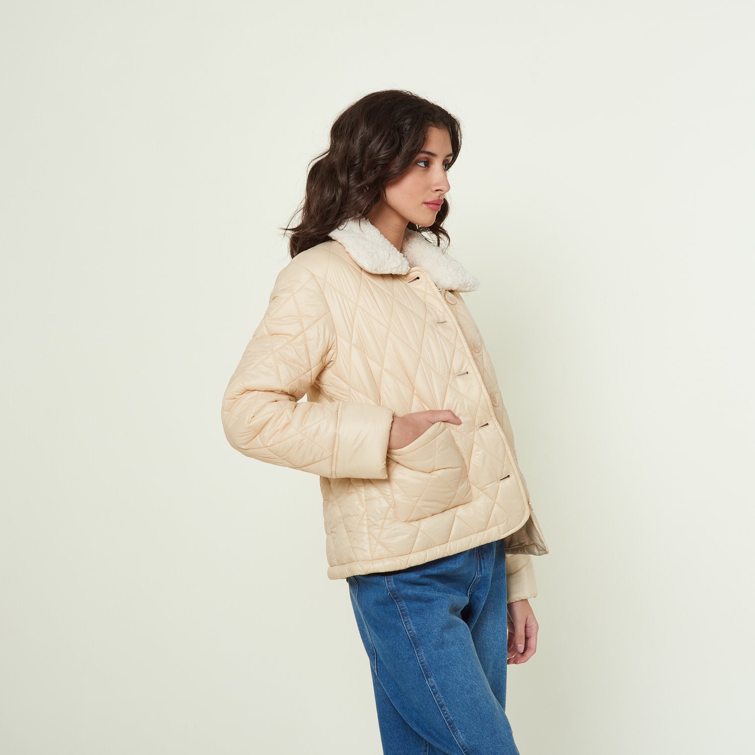 Casaca Claudette Beige