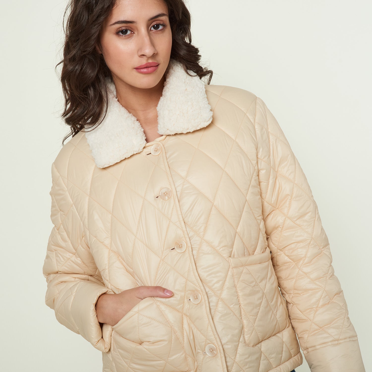 Casaca Claudette Beige