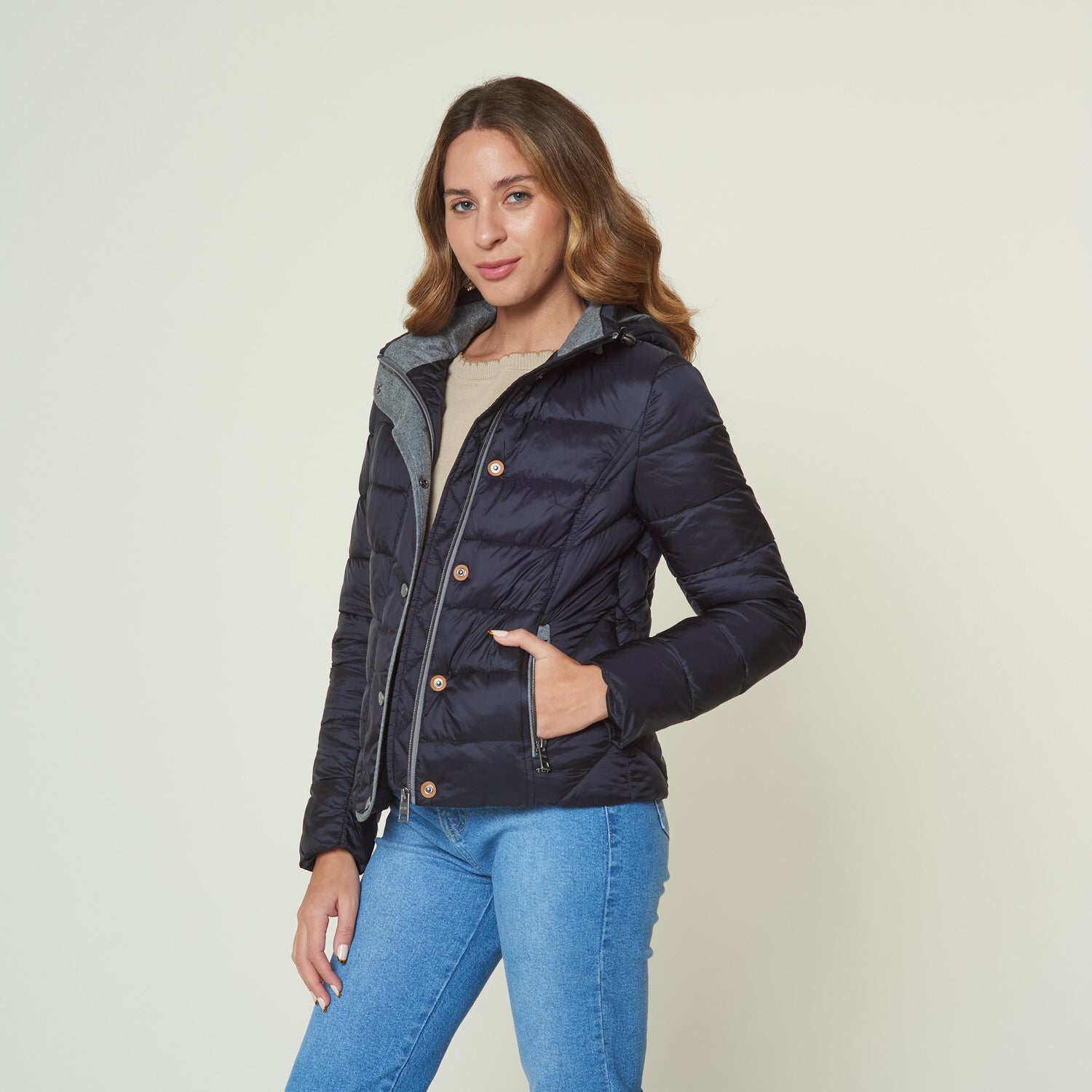 Casaca Grey Negro