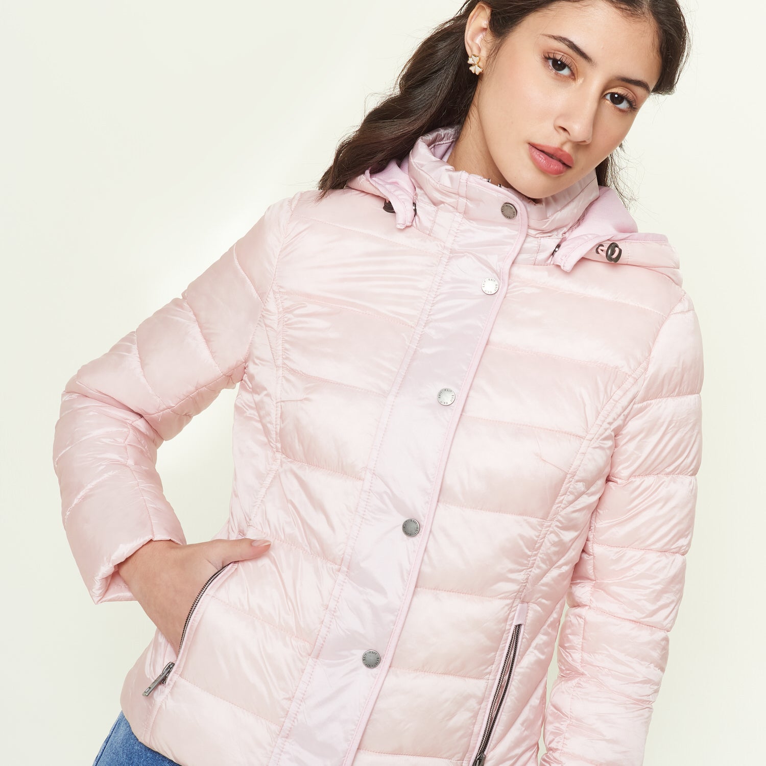 Casaca Grey Rosado