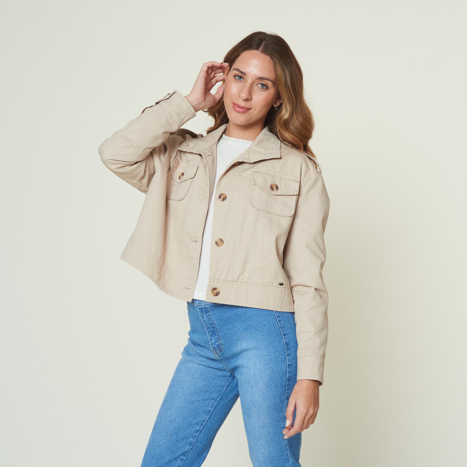 Casaca Paris Beige