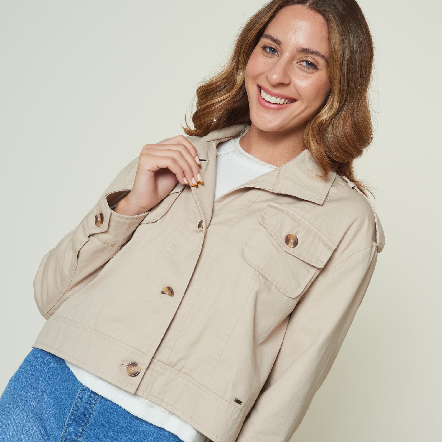 Casaca Paris Beige