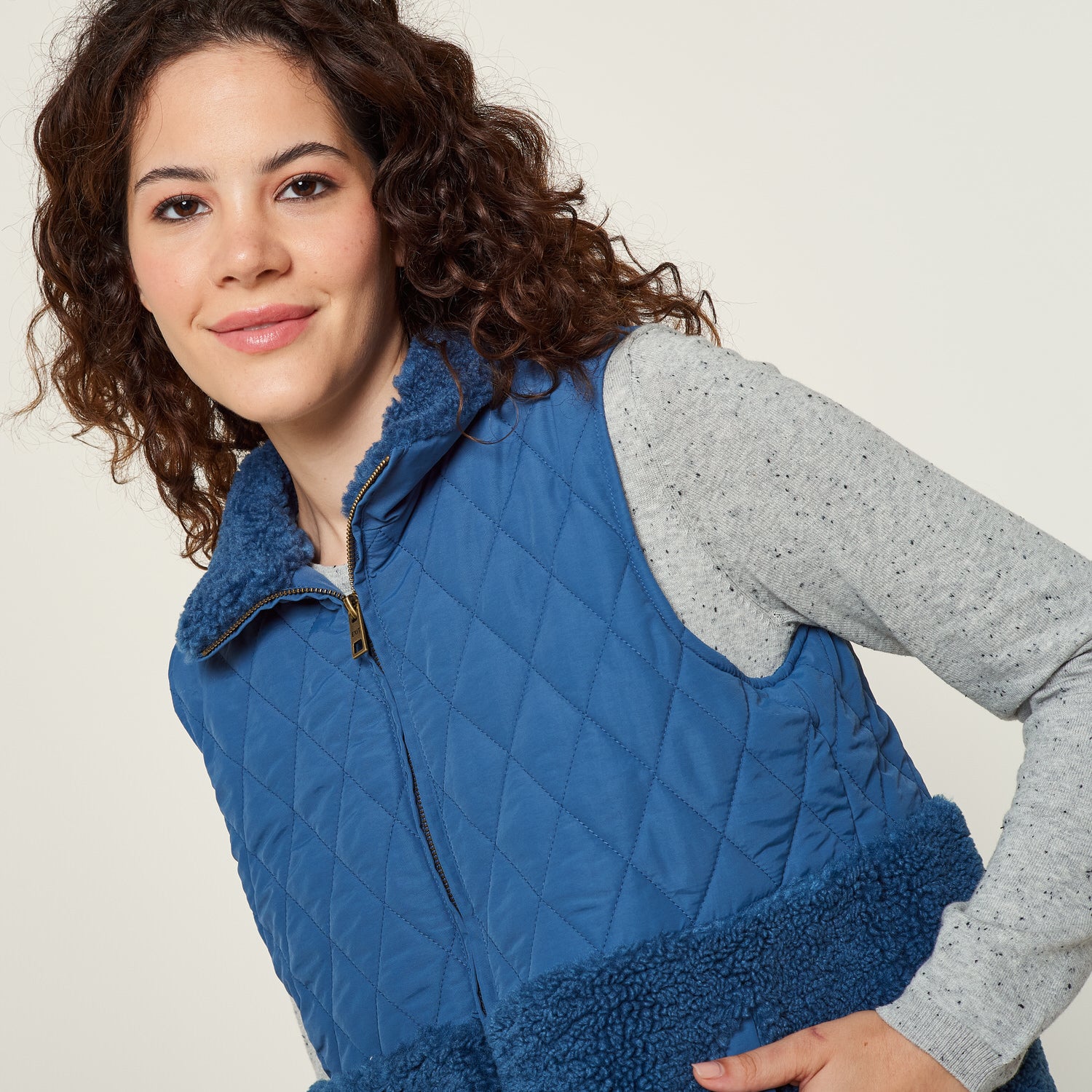 Chaleco Ania Azul