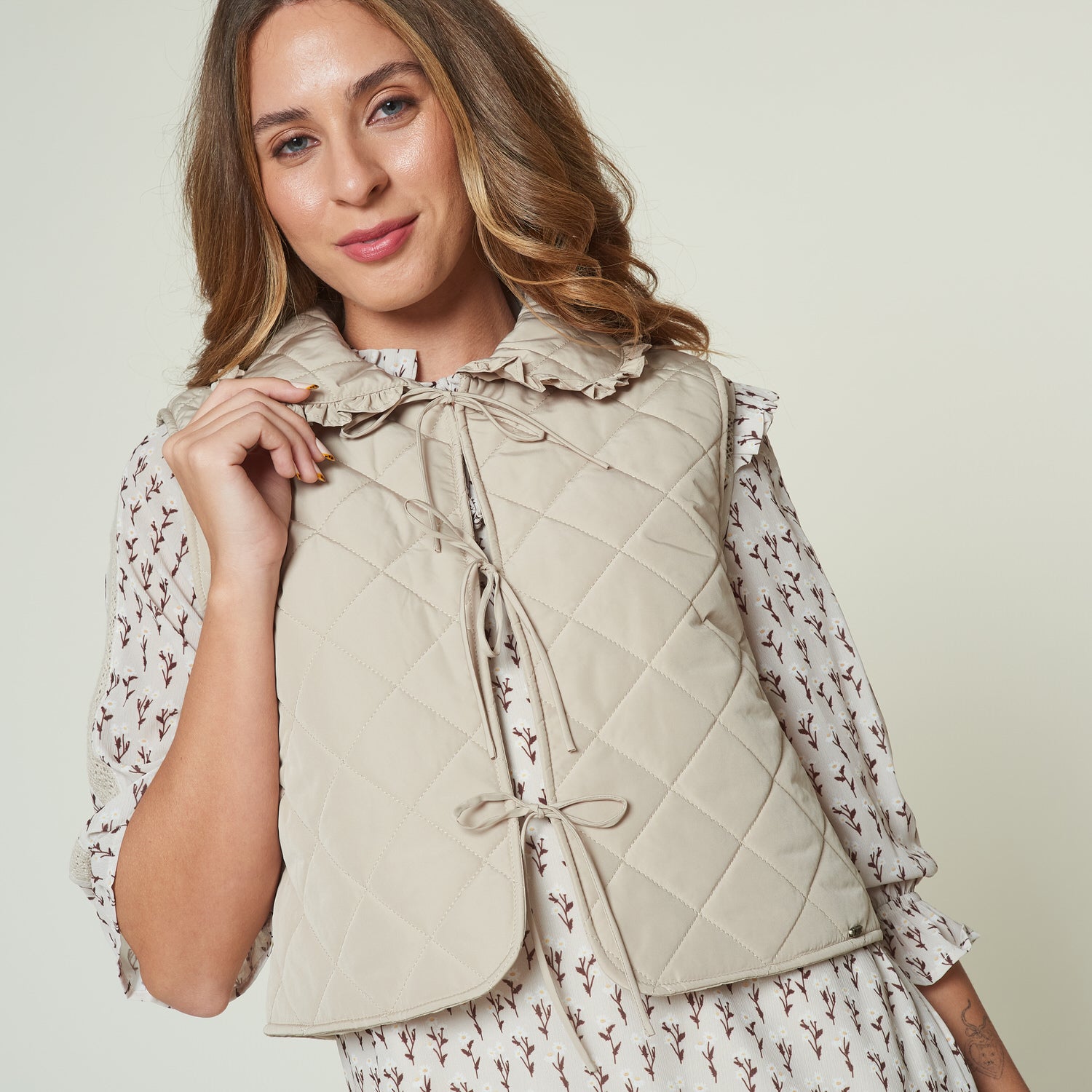 Chaleco Dublin Beige