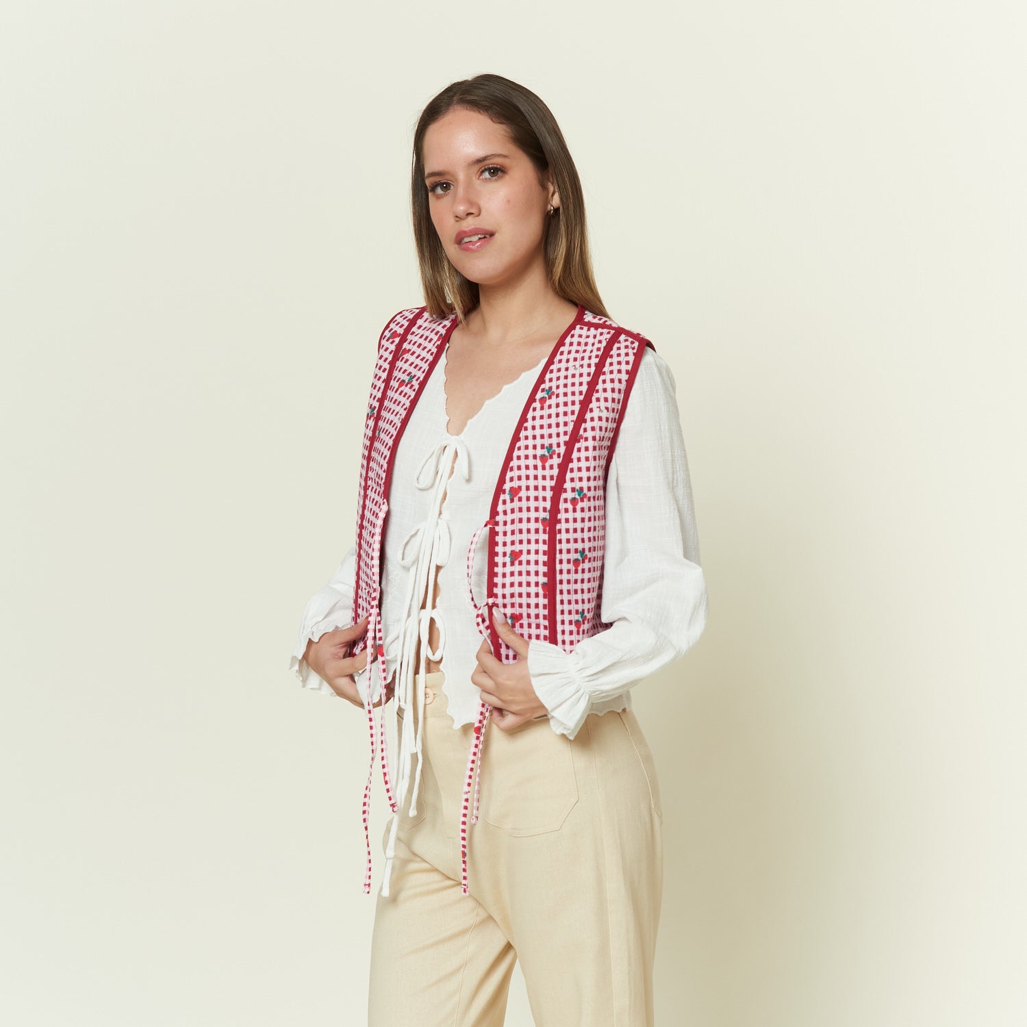 Chaleco Fresia Print