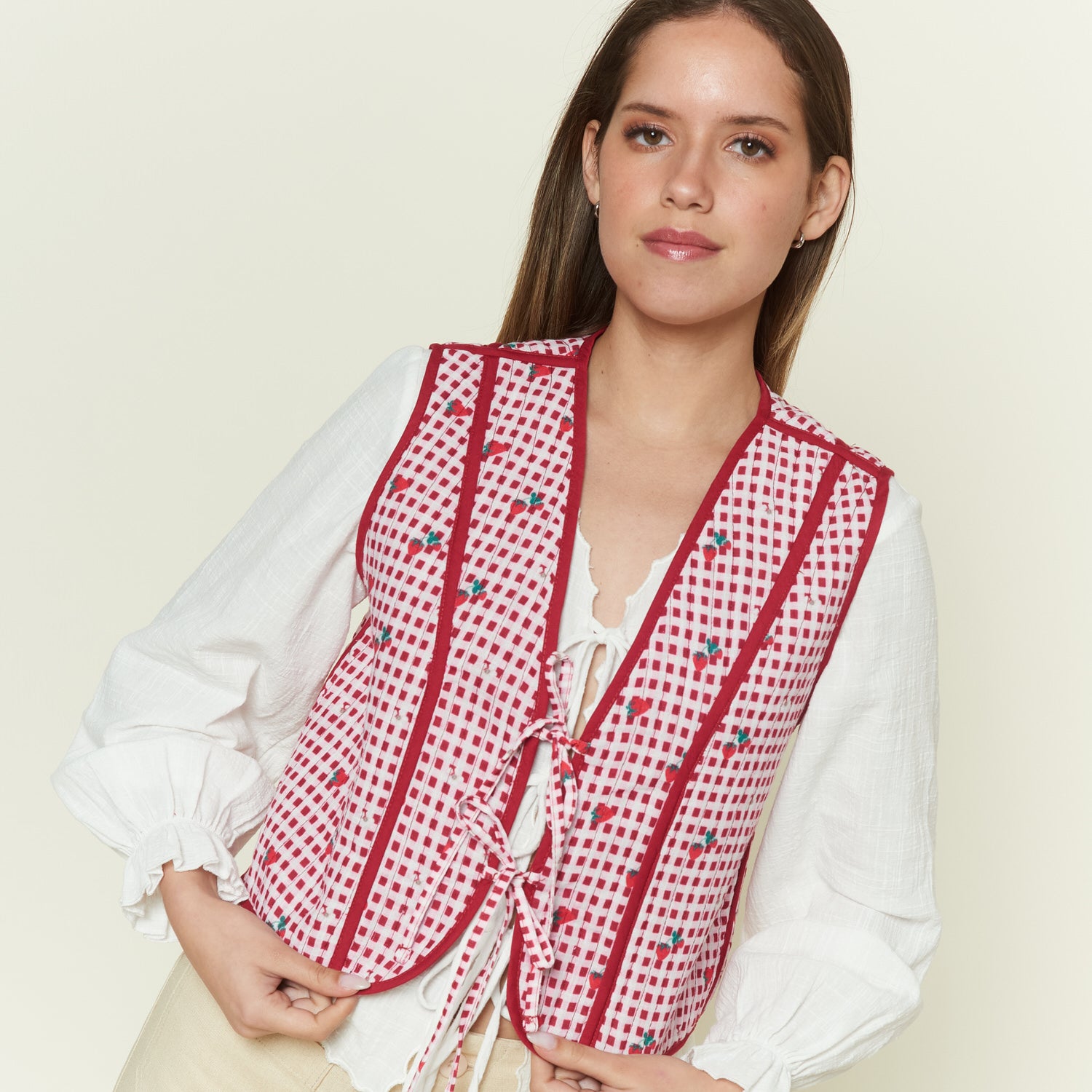 Chaleco Fresia Print