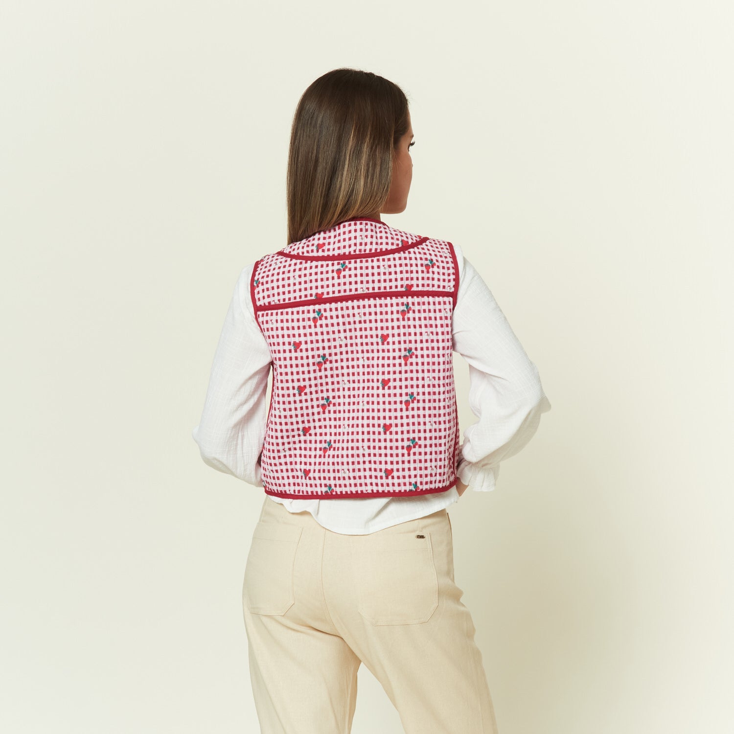 Chaleco Fresia Print