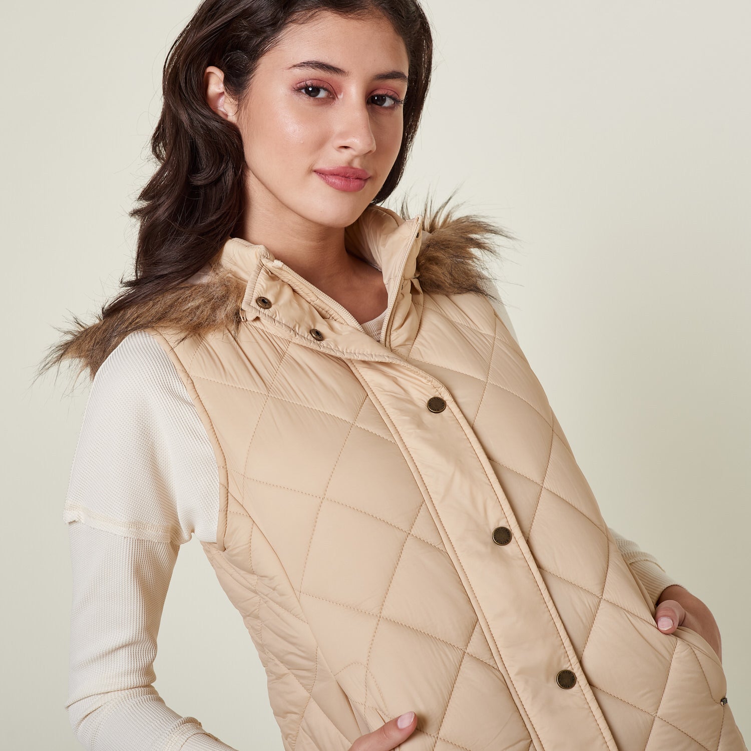 Chaleco Lee Camel