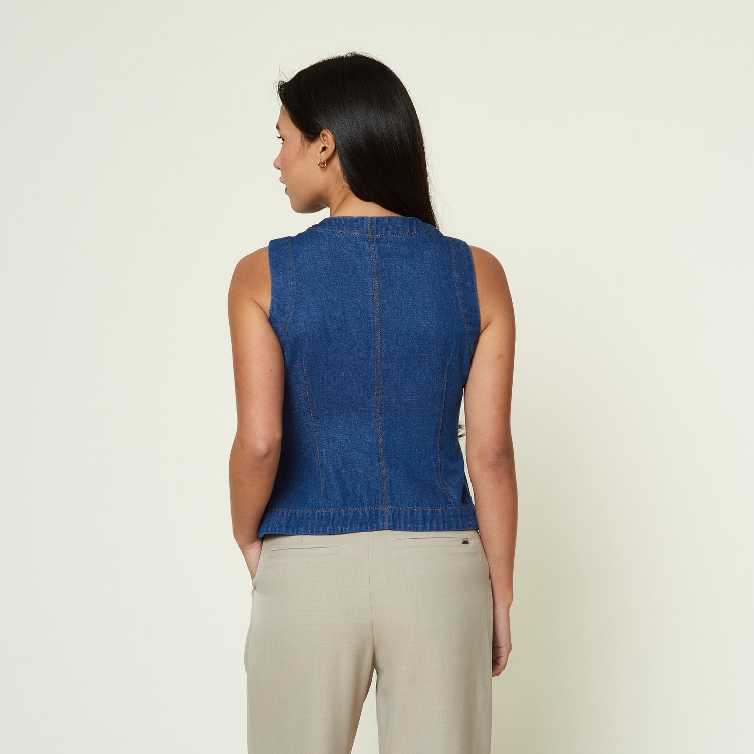 Chaleco Paulette Azul