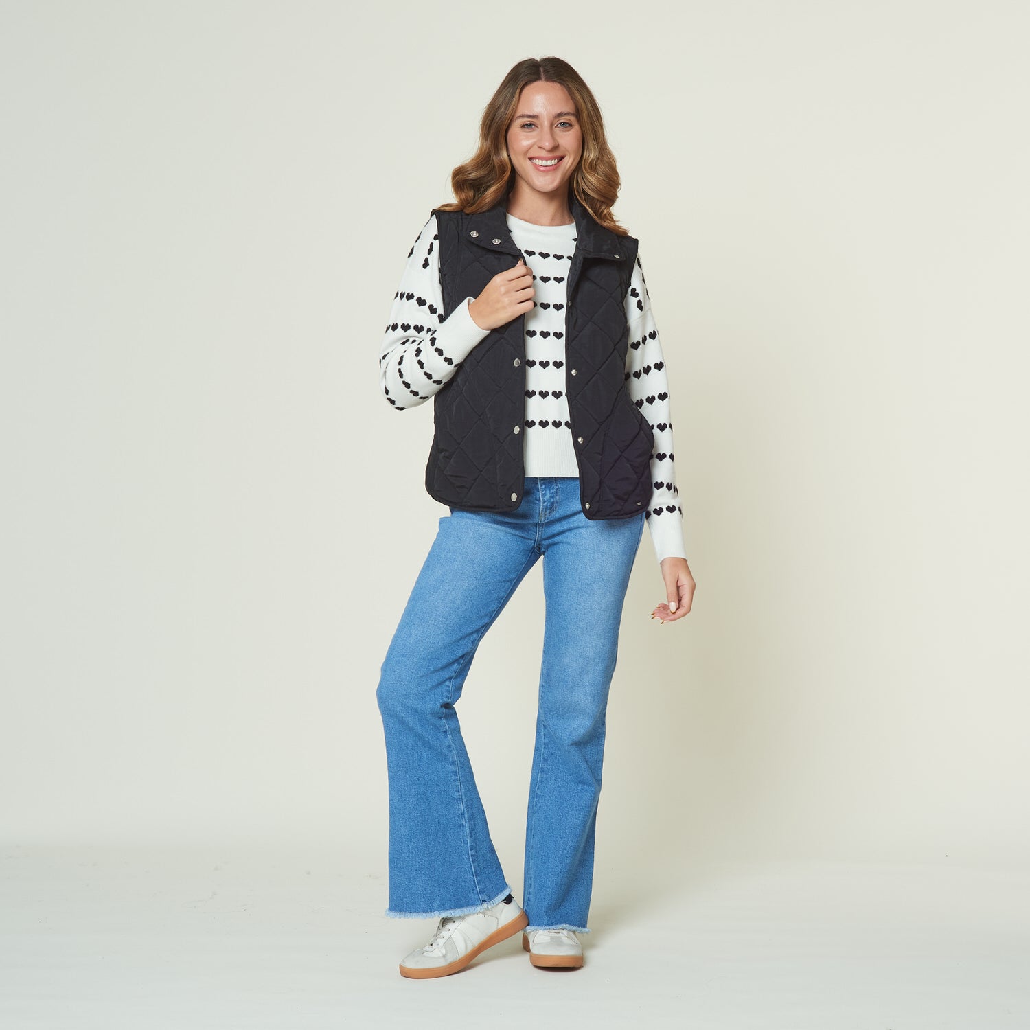 Chaleco Quilt Negro