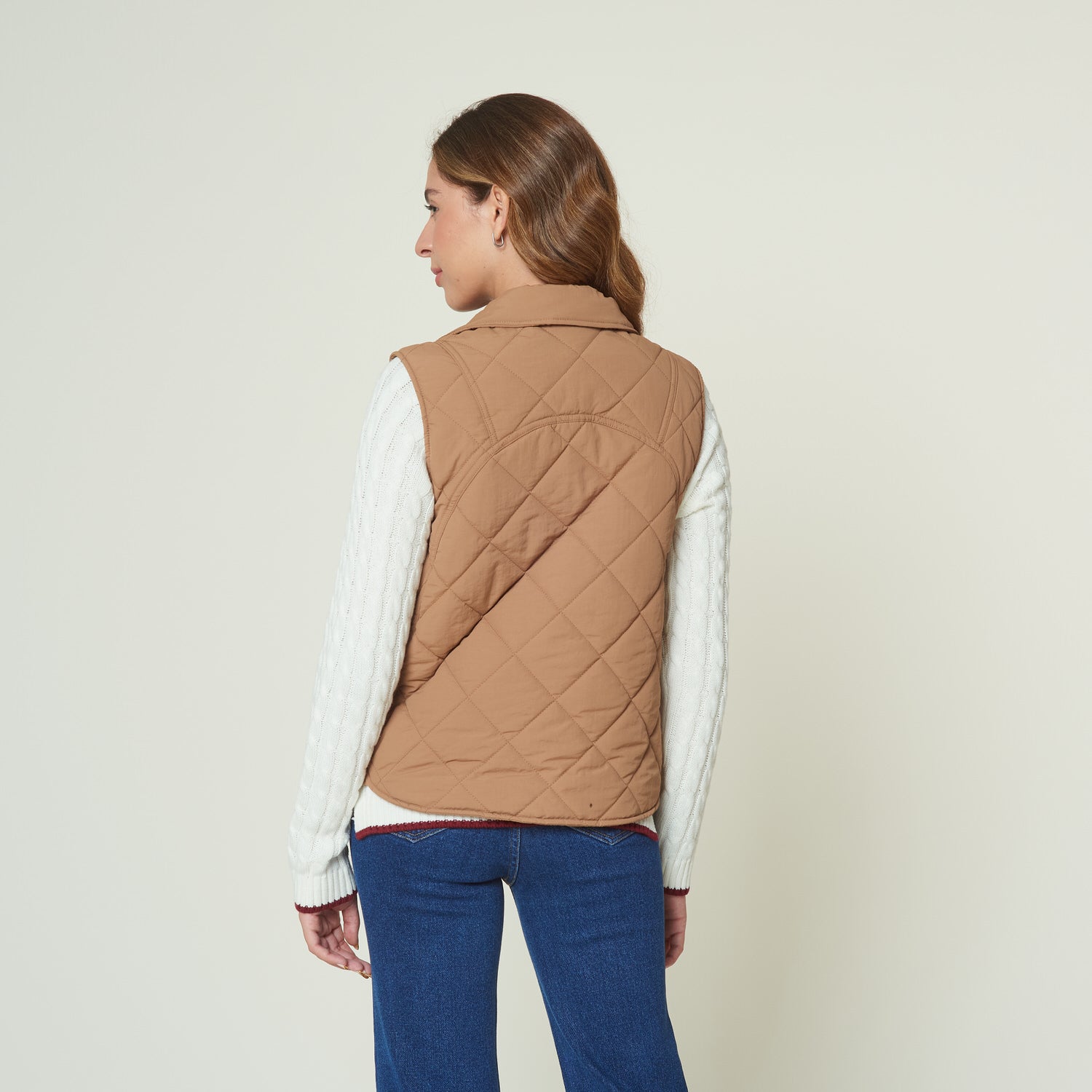 Chaleco Quilt Topo