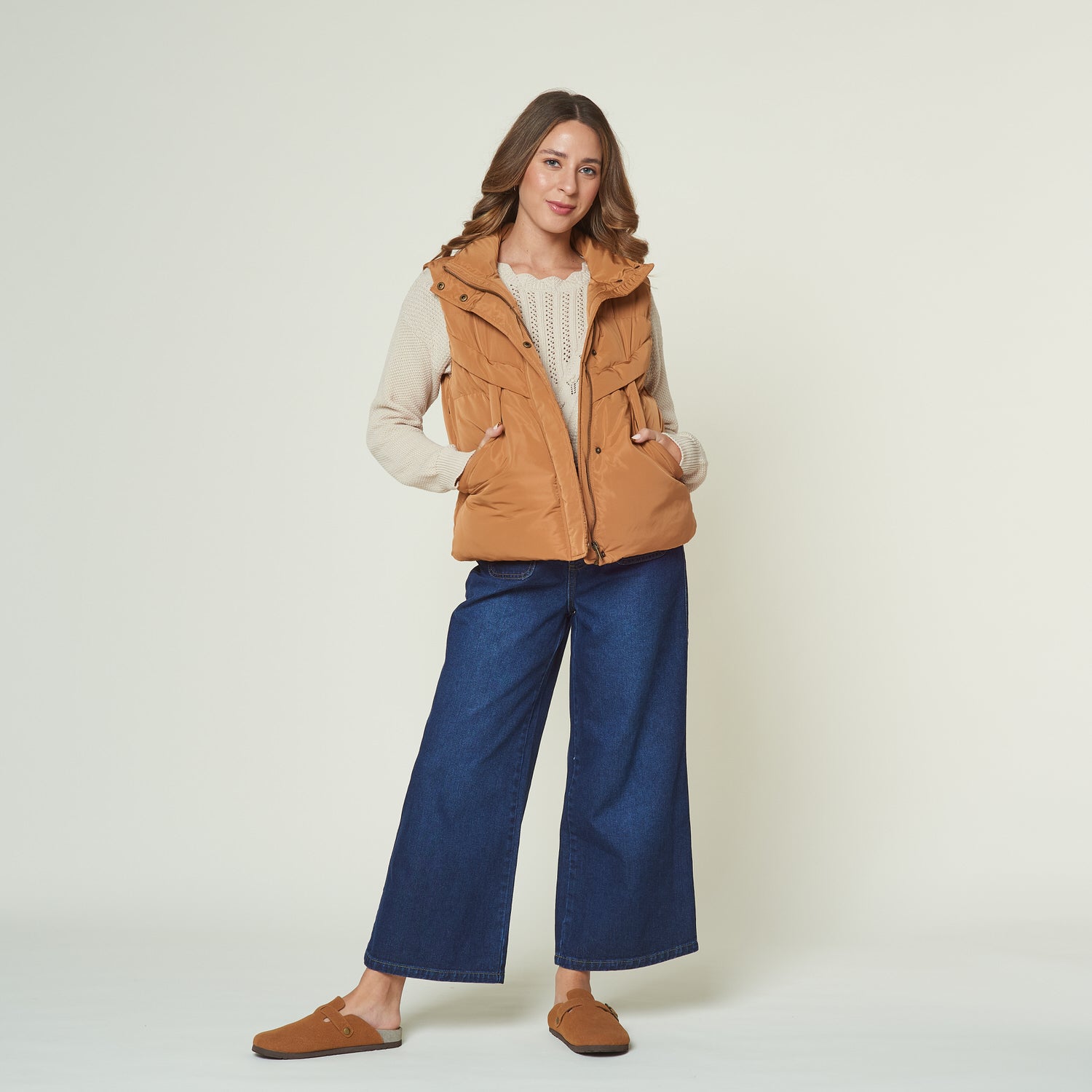 Chaleco Seul Camel