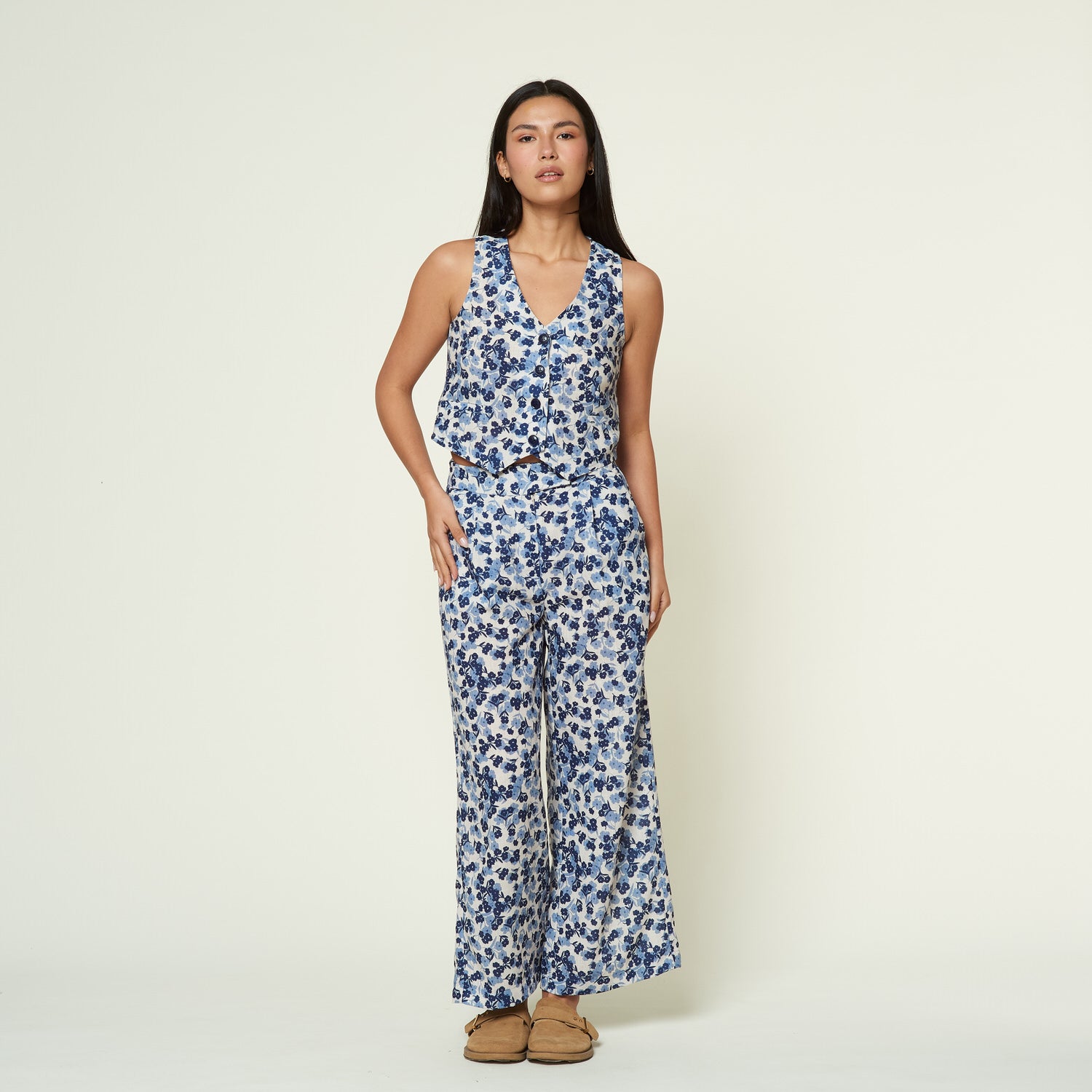 Chaleco Vanessa Print