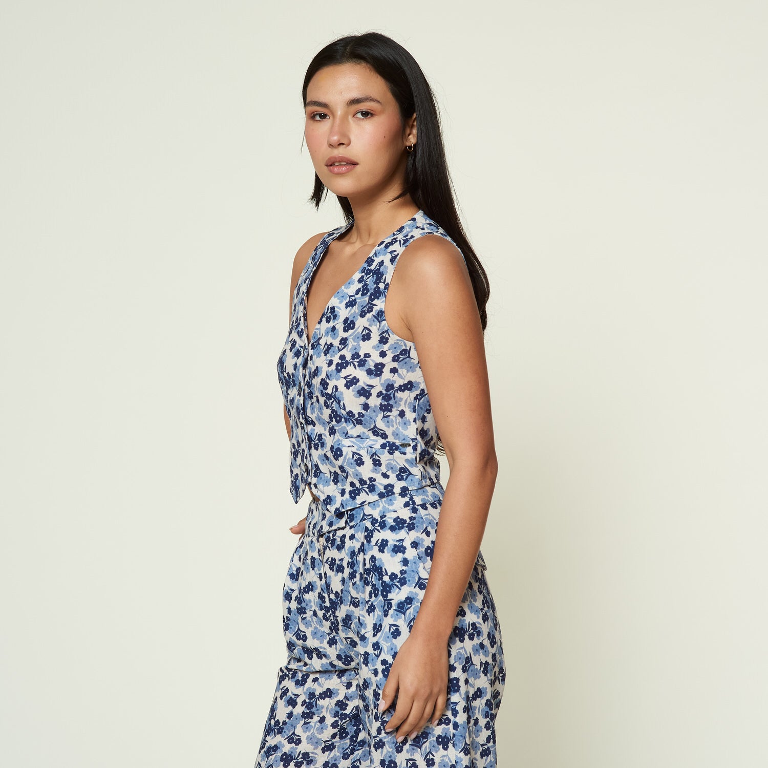 Chaleco Vanessa Print