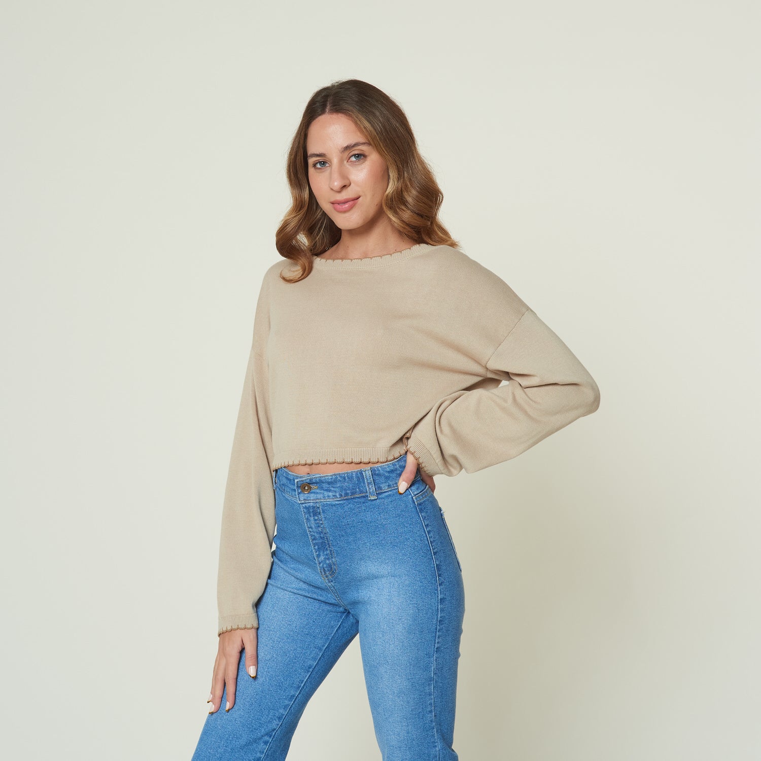 Chompa Brasilia Beige