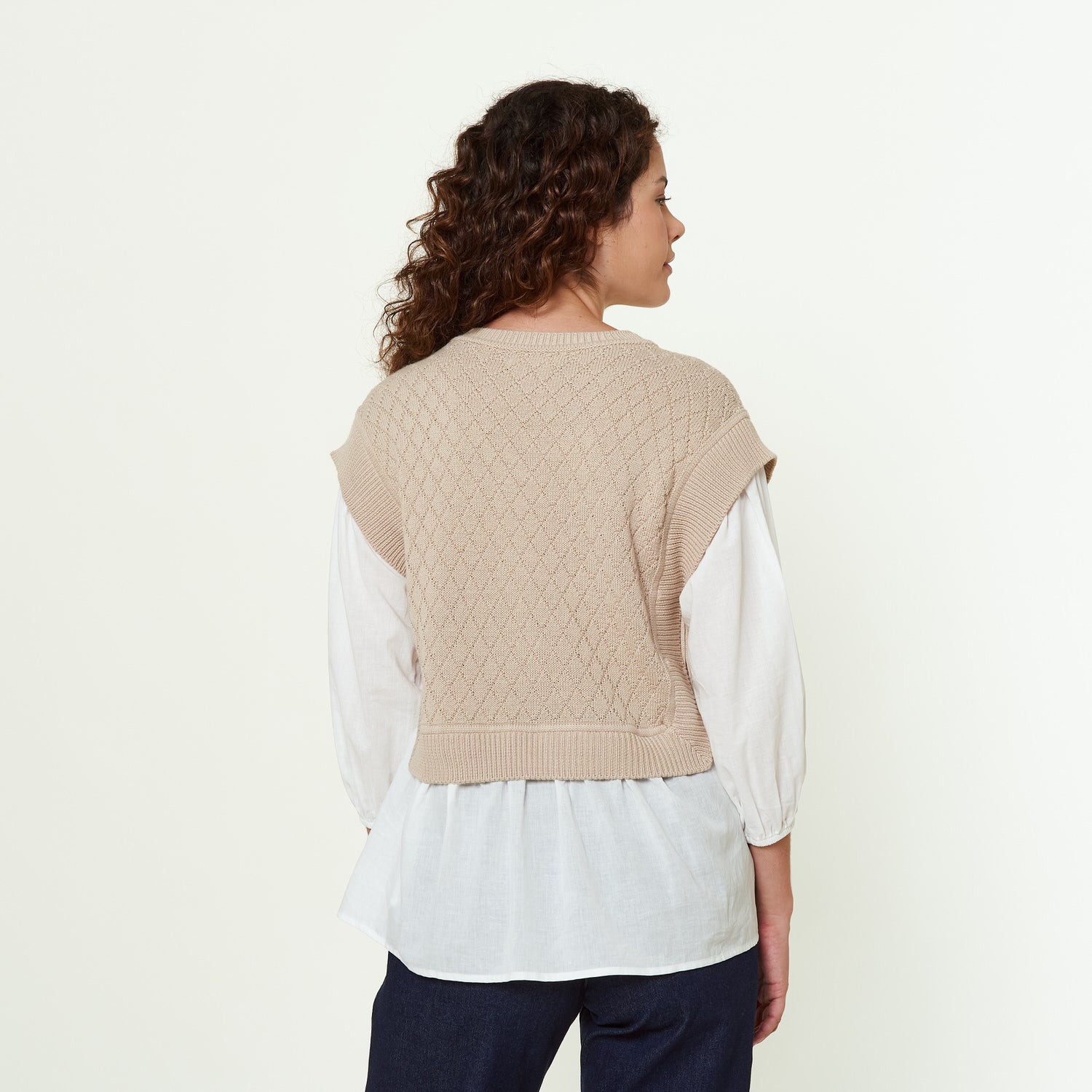 Chompa Griselda Beige