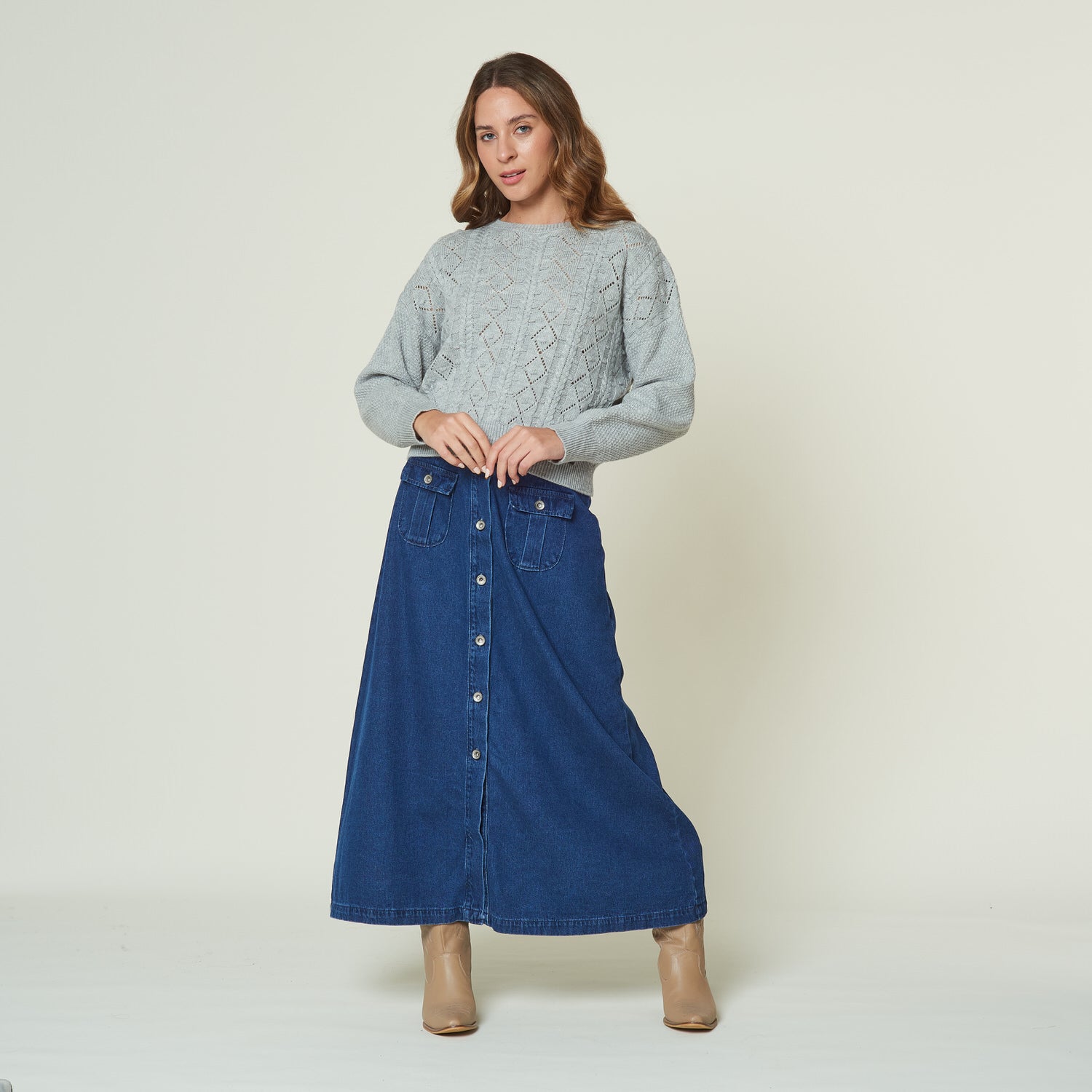 Chompa New Bali Gris