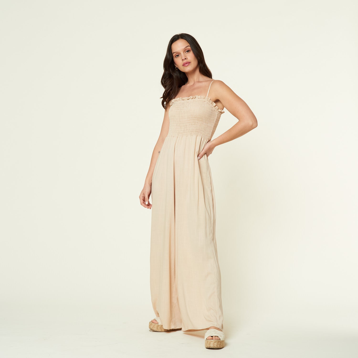 Enterizo Abrilla Beige