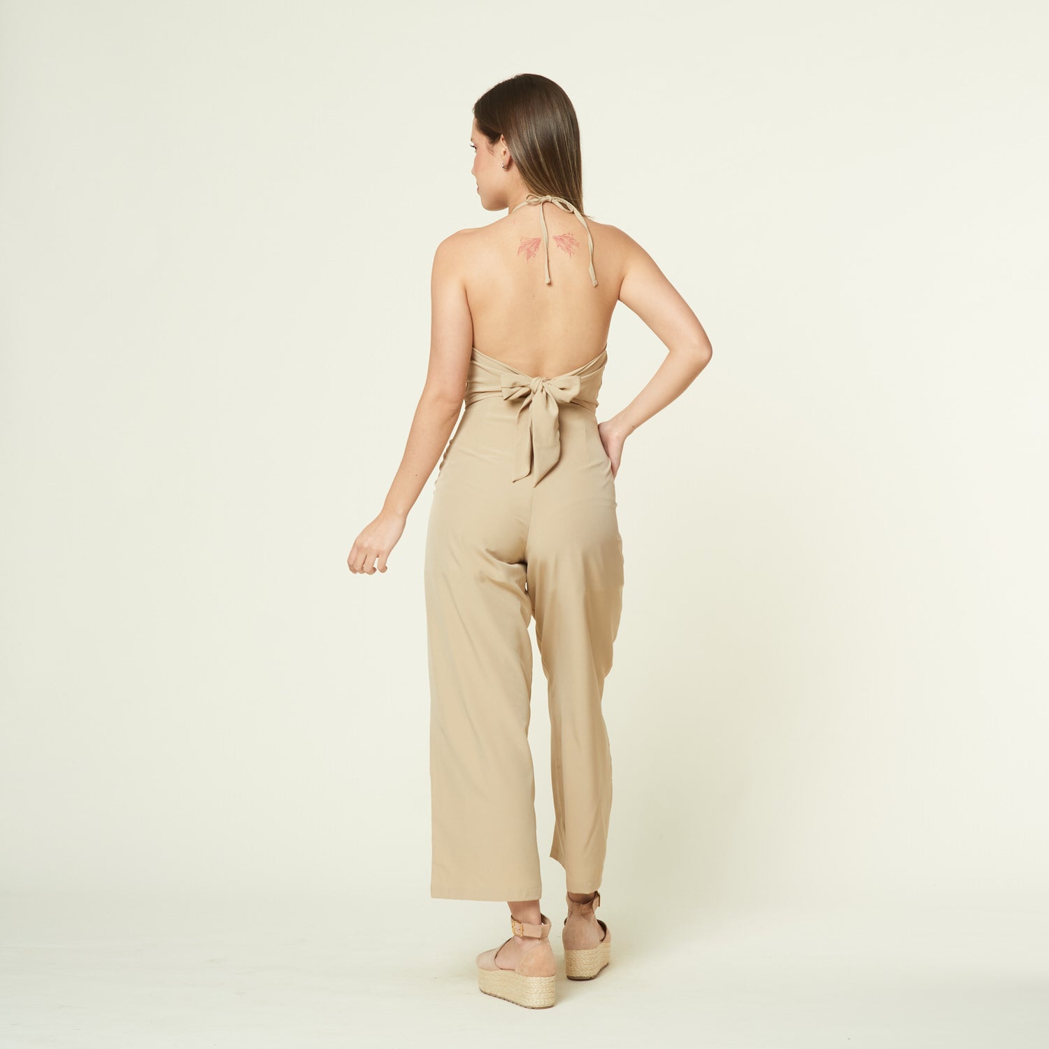 Enterizo Basilia Beige