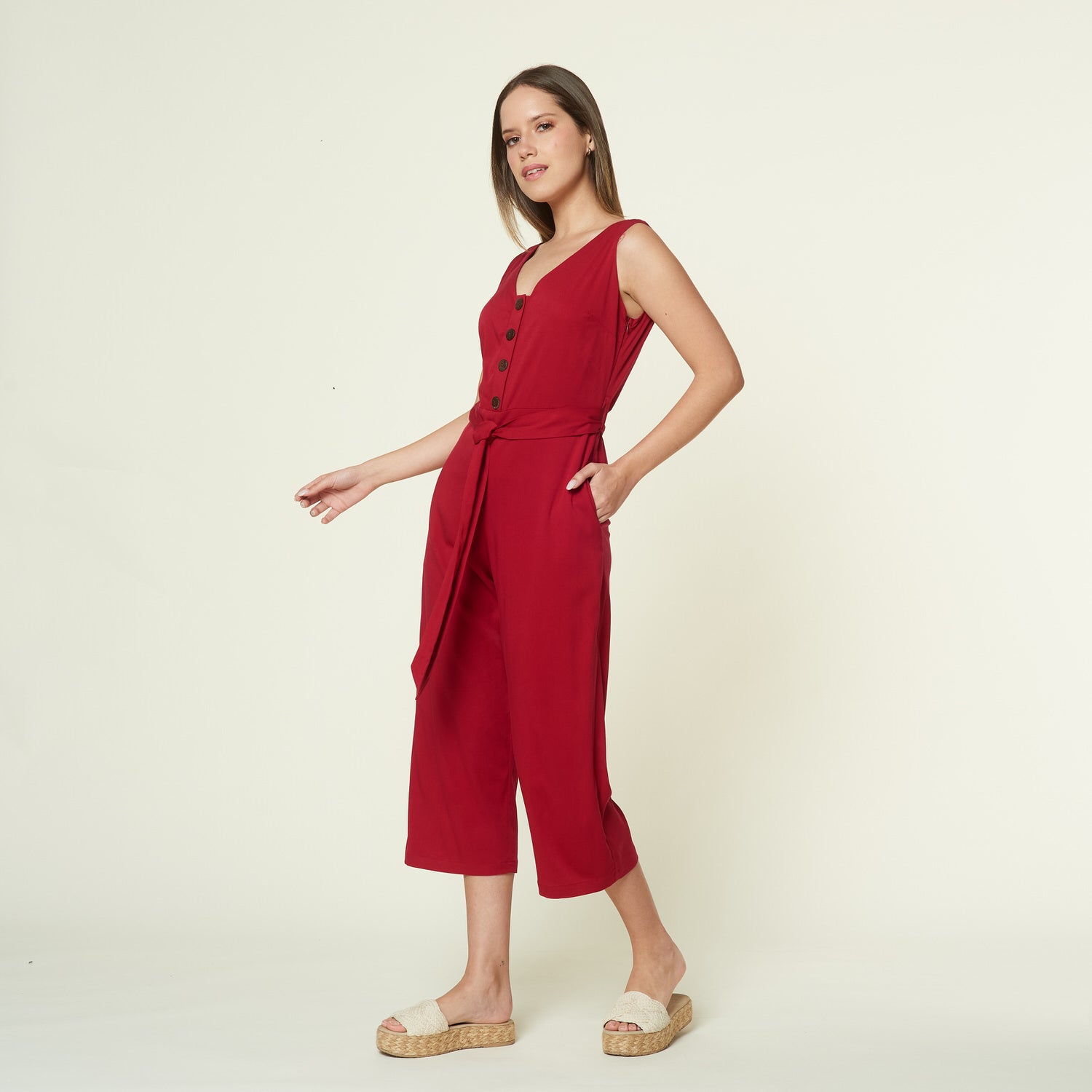 Enterizo Olenka Rojo